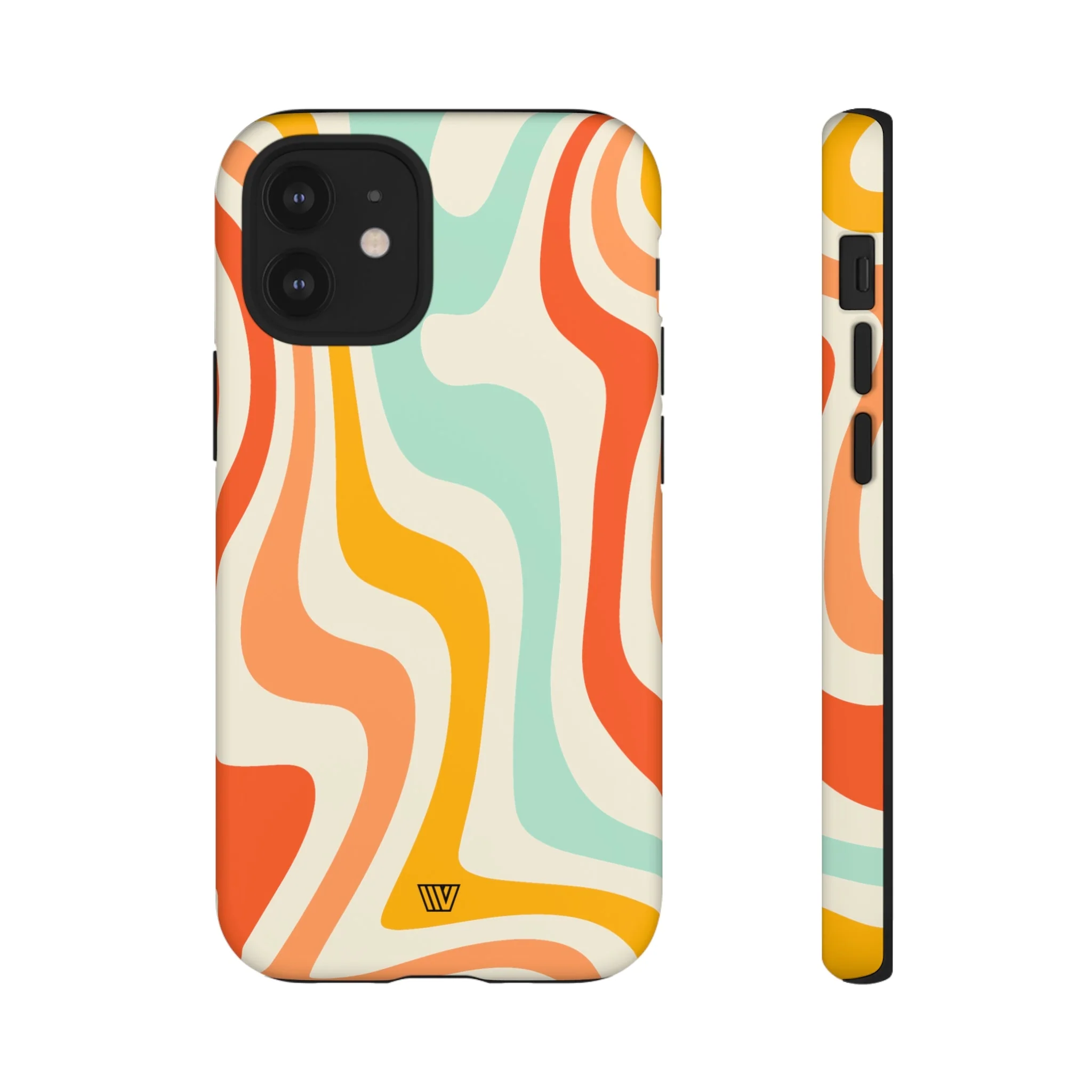 RETRO GROOVY SWIRLS | Tough Phone Case - Image 55