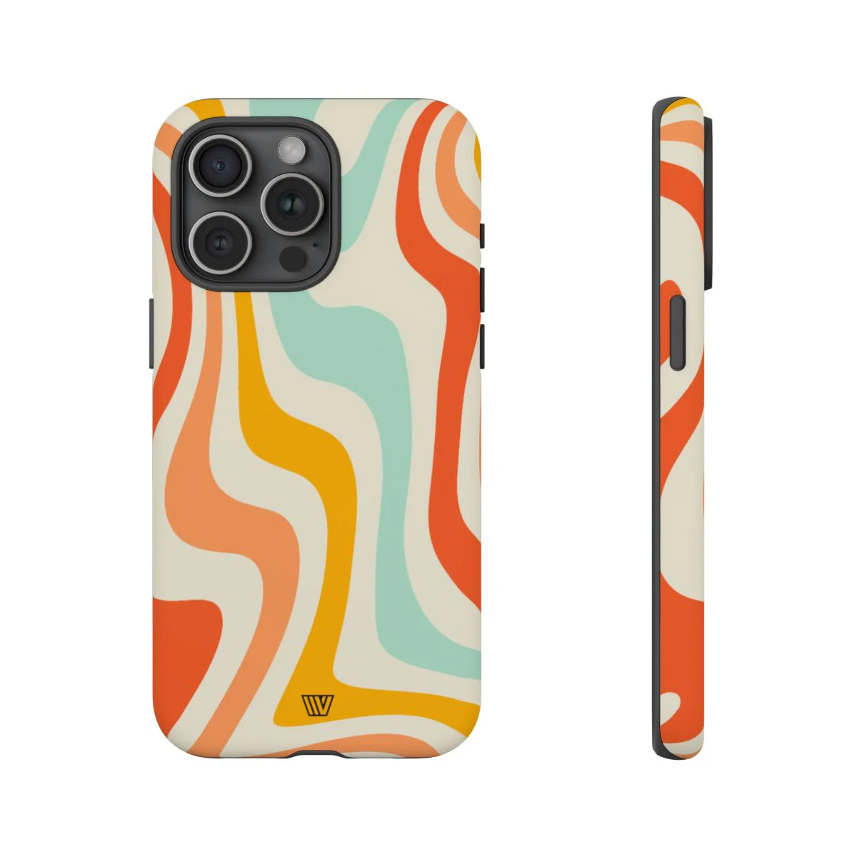 RETRO GROOVY SWIRLS | Tough Phone Case - Image 81