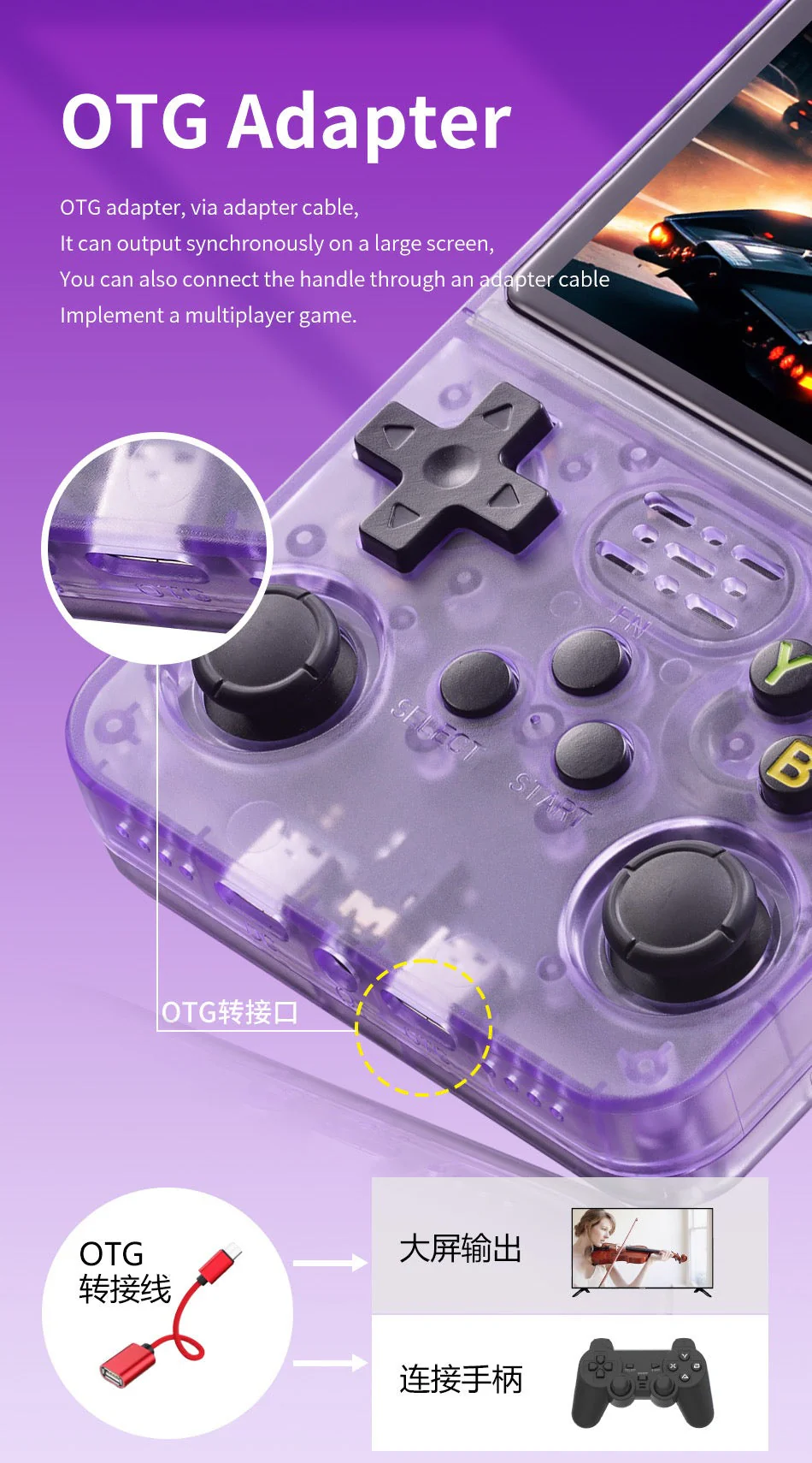 RetroRush Ultimate Retro Handheld Gaming Console – 128GB Pocket Arcade, Hi-Res Screen, 20k Games! - Image 20