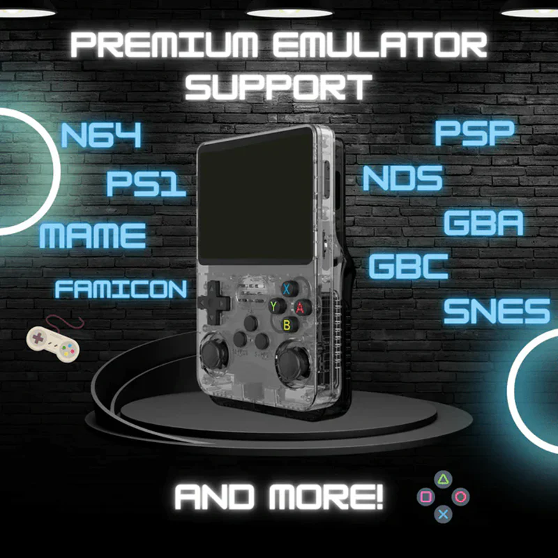 RetroRush Ultimate Retro Handheld Gaming Console – 128GB Pocket Arcade, Hi-Res Screen, 20k Games! - Image 7