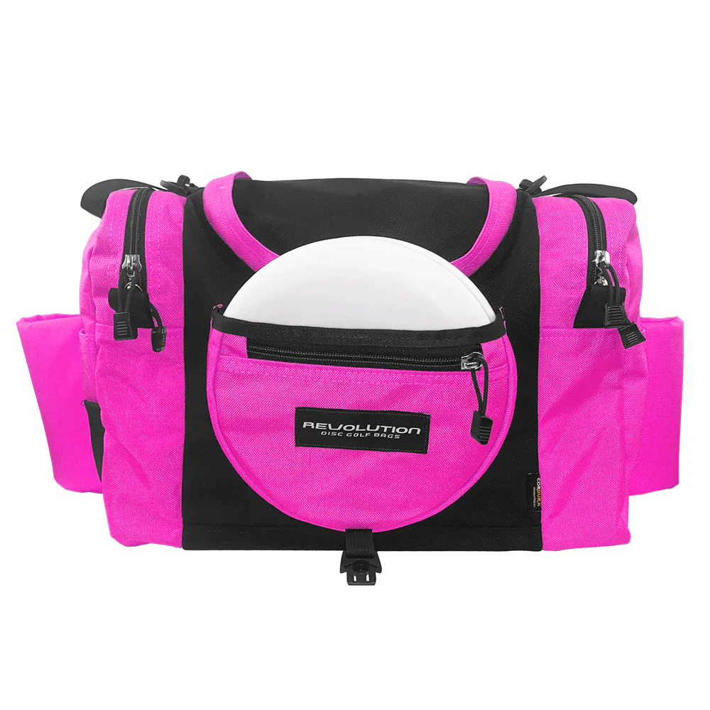 Revolution Carolina Team V3 Disc Golf Bag - Brilliant Rose - Image 7