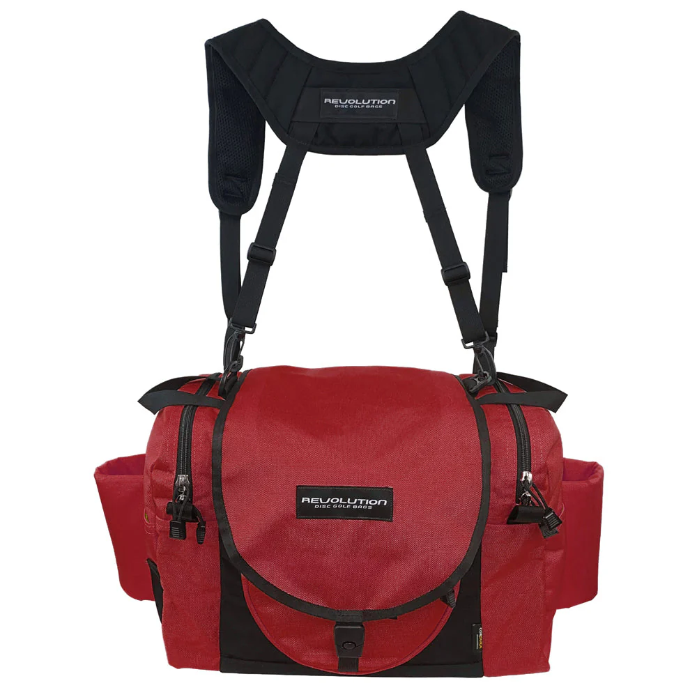 Revolution Carolina Team V3 Disc Golf Bag - Crimson - Image 2