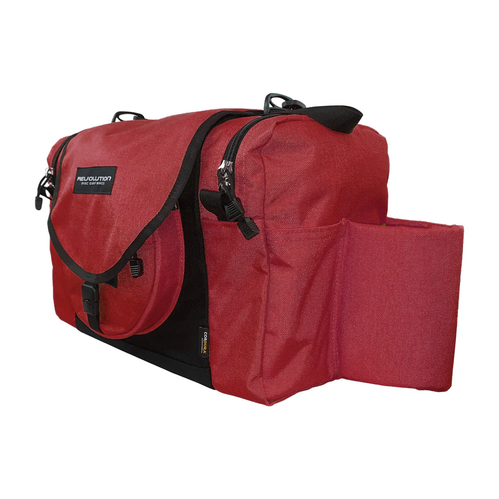 Revolution Carolina Team V3 Disc Golf Bag - Crimson - Image 5