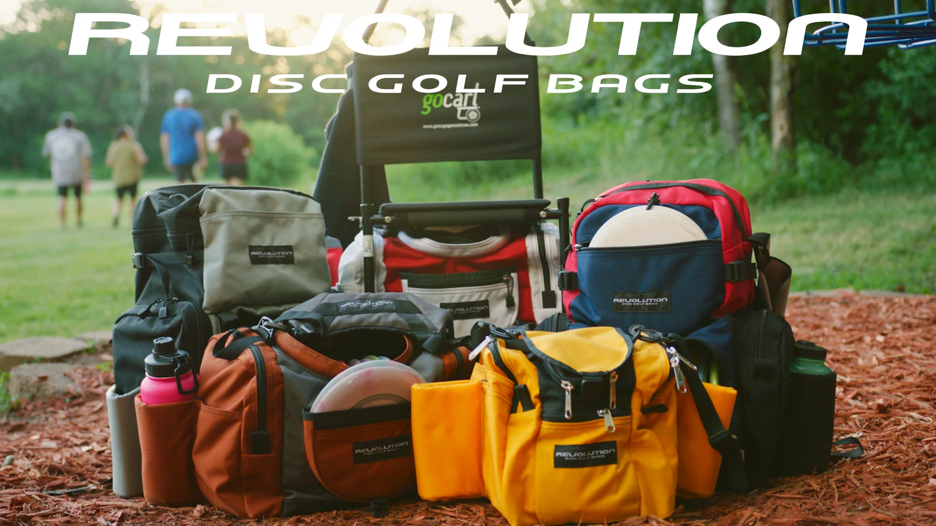 Revolution Carolina Team V3 Disc Golf Bag - Golden Dream - Image 18