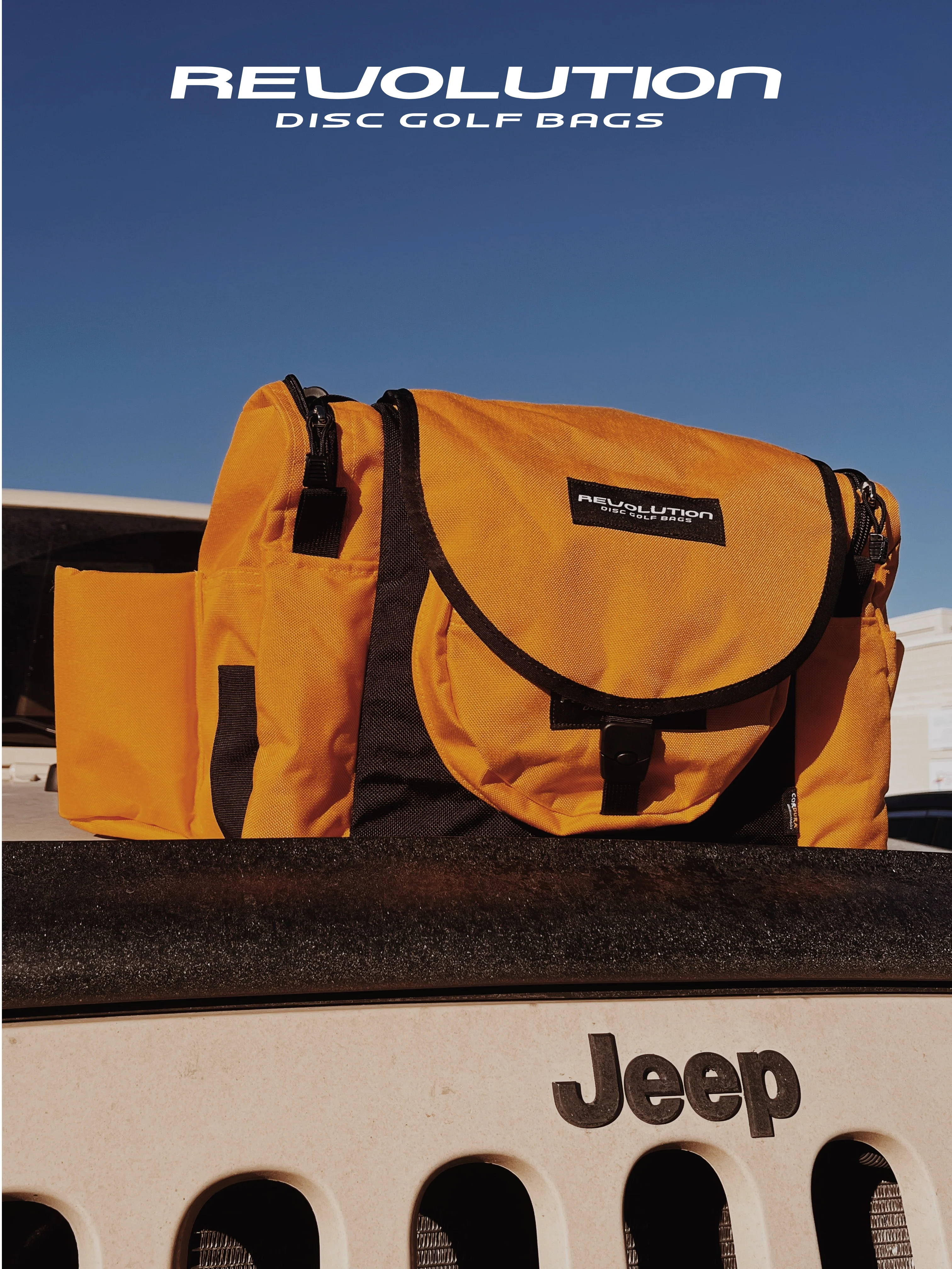 Revolution Carolina Team V3 Disc Golf Bag - Golden Dream - Image 20