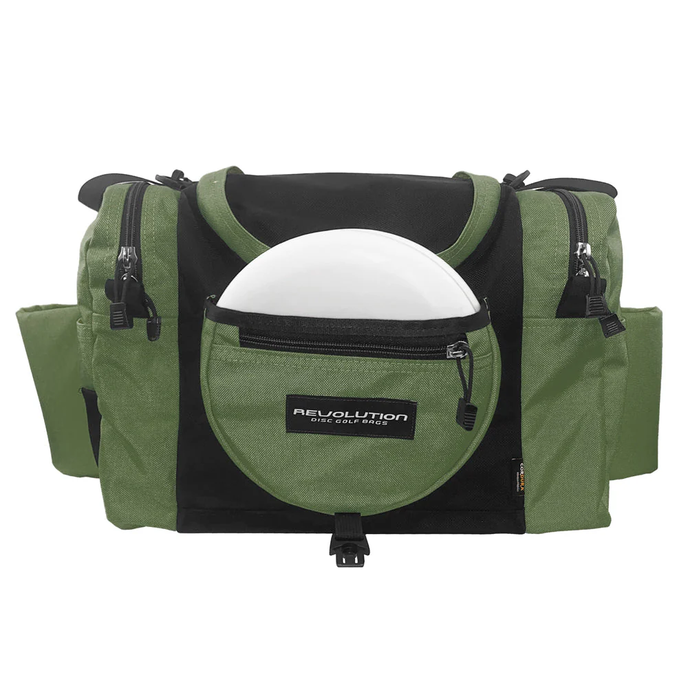 Revolution Carolina Team V3 Disc Golf Bag - Olive Green - Image 7