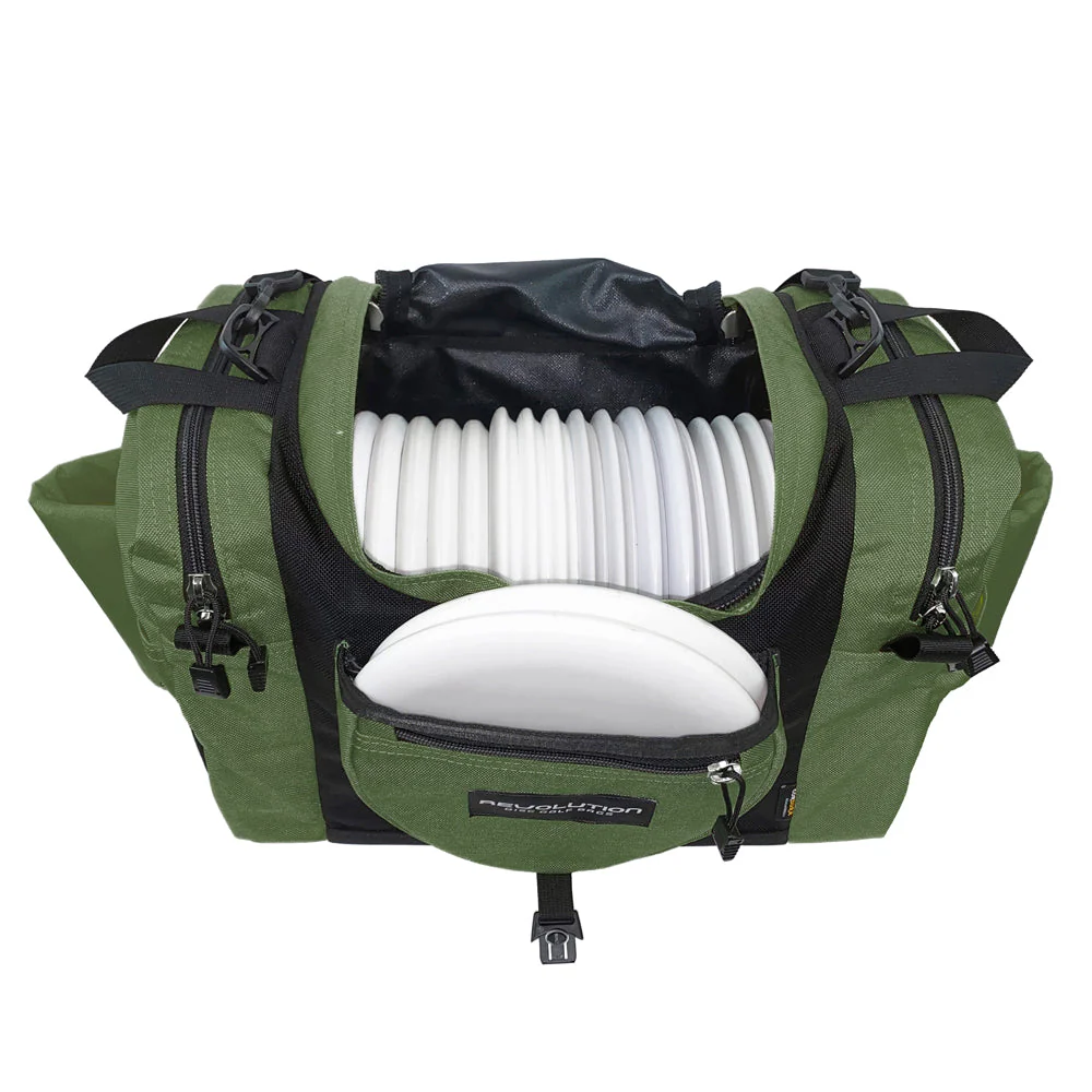 Revolution Carolina Team V3 Disc Golf Bag - Olive Green - Image 8