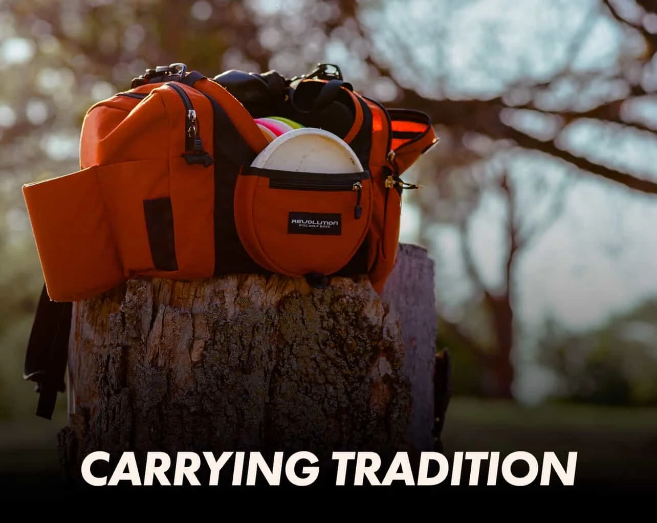 Revolution Carolina Team V3 Disc Golf Bag - Rust - Image 16