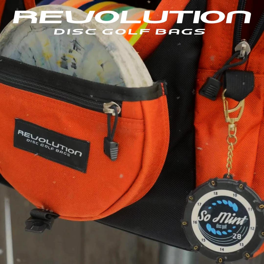 Revolution Carolina Team V3 Disc Golf Bag - Rust - Image 17