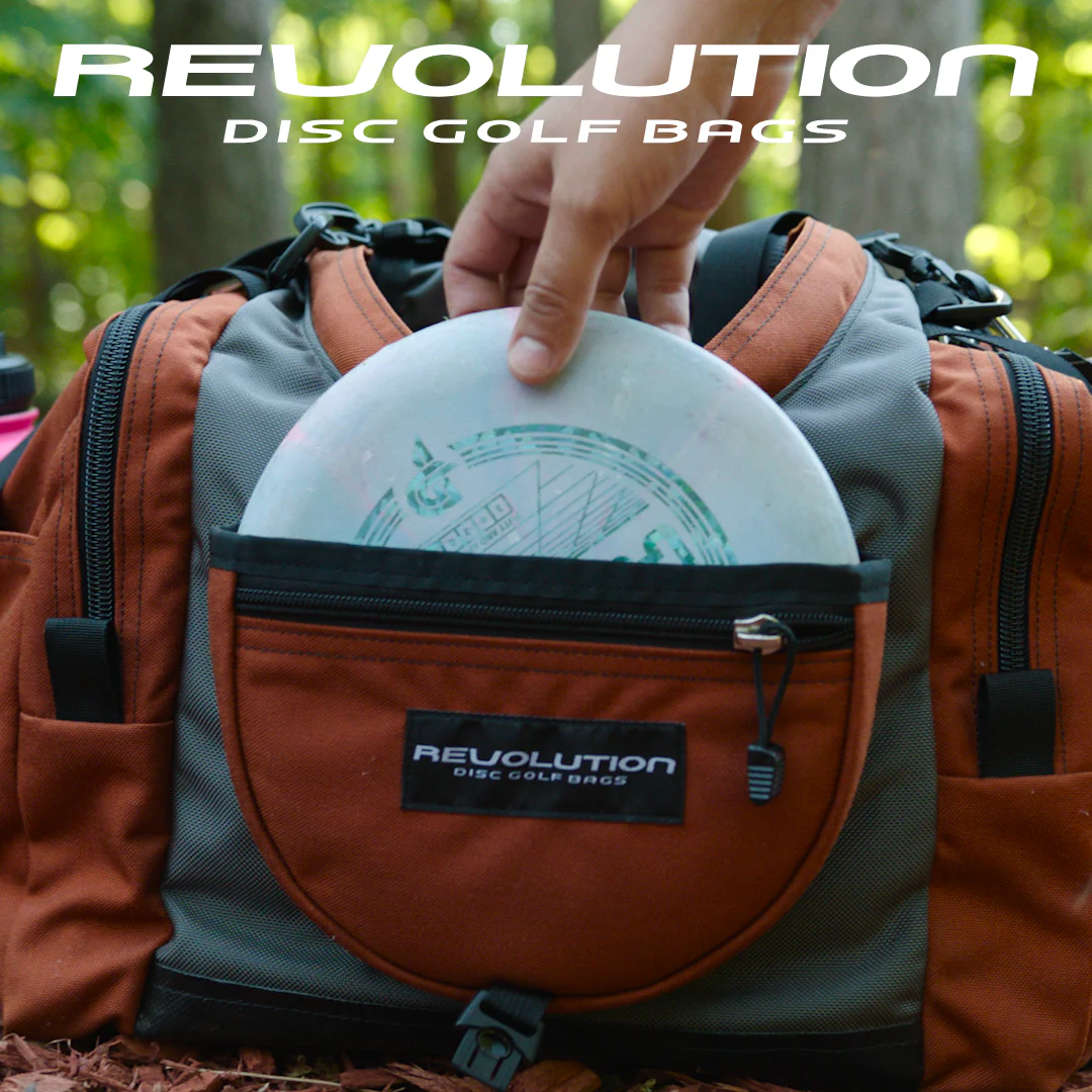 Revolution Carolina Team V3 Disc Golf Bag - Rust - Image 22