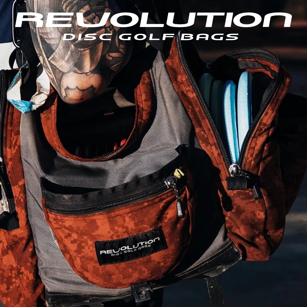 Revolution Carolina Team V3 Disc Golf Bag - Rust - Image 24