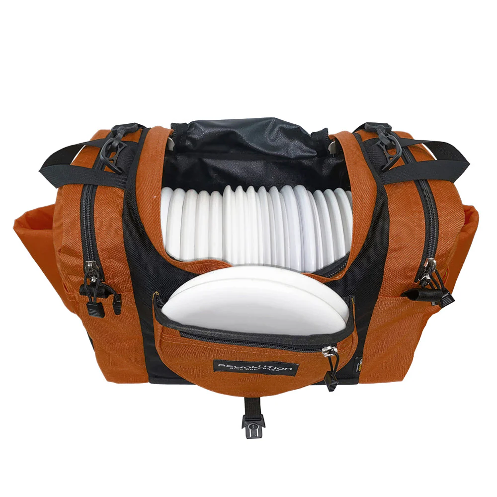 Revolution Carolina Team V3 Disc Golf Bag - Rust - Image 8