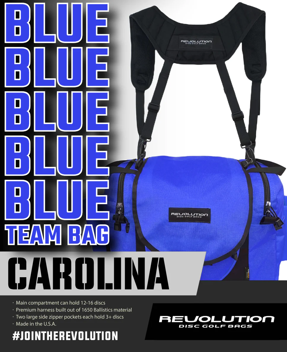 Revolution Carolina Team V3 Disc Golf Bag - Sapphire - Image 9