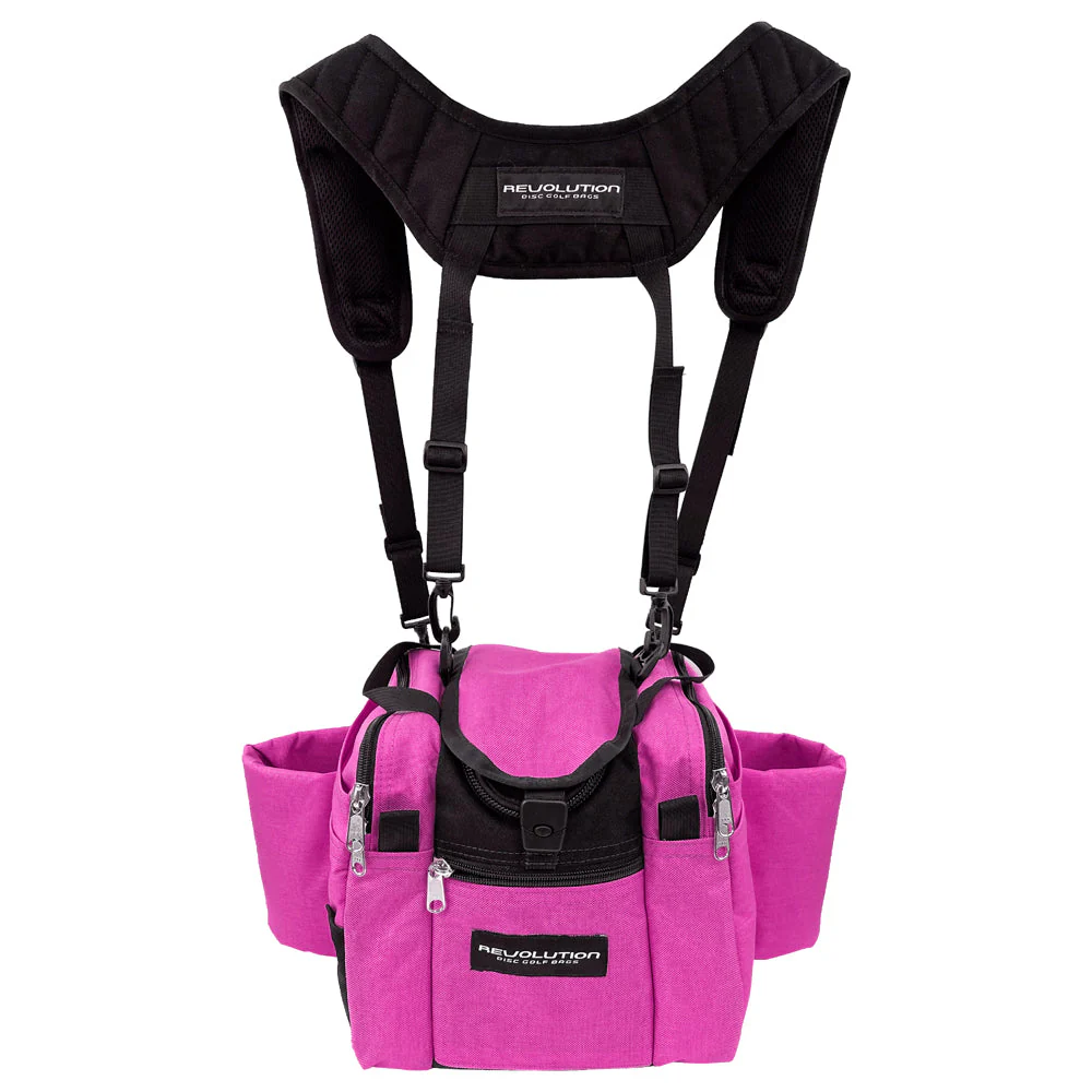Revolution Mini Deluxe V3 Disc Golf Bag - Brilliant Rose - Image 2