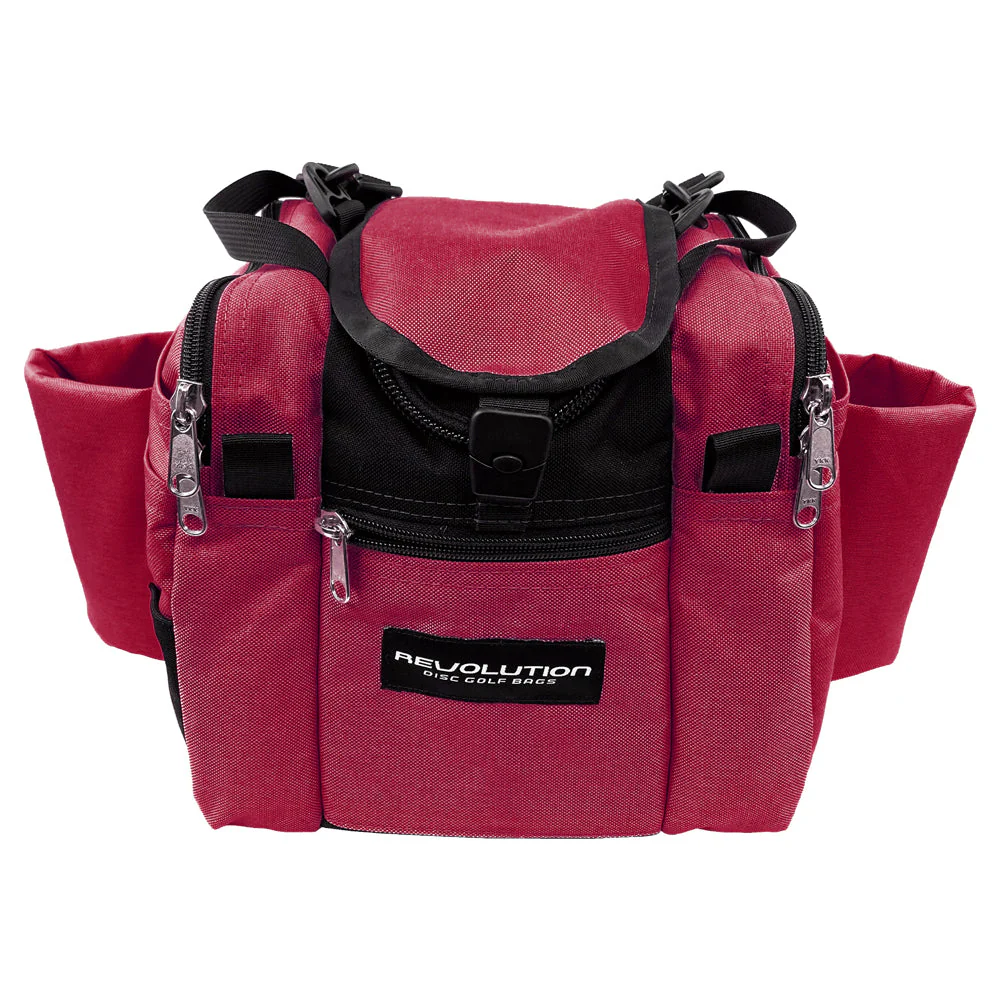 Revolution Mini Deluxe V3 Disc Golf Bag - Crimson - Image 3
