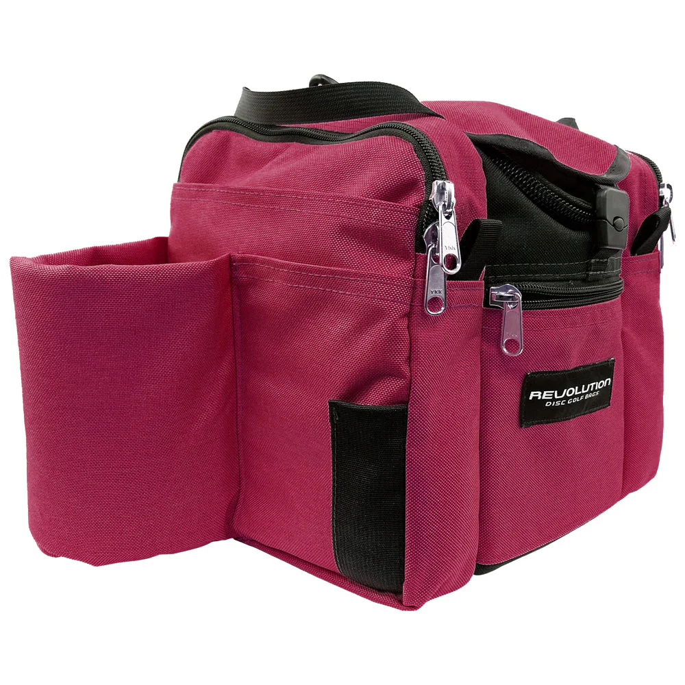 Revolution Mini Deluxe V3 Disc Golf Bag - Crimson - Image 5