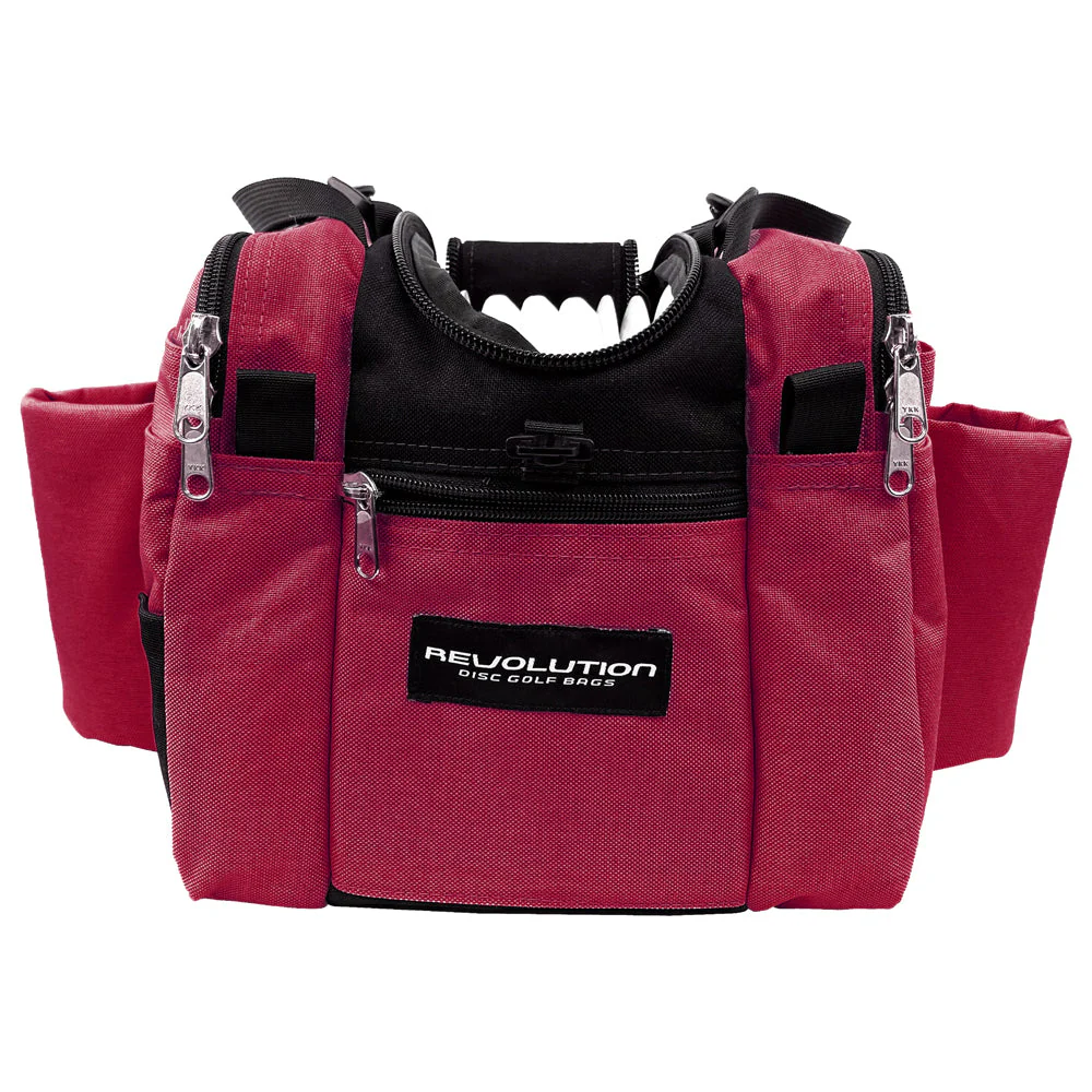 Revolution Mini Deluxe V3 Disc Golf Bag - Crimson - Image 7