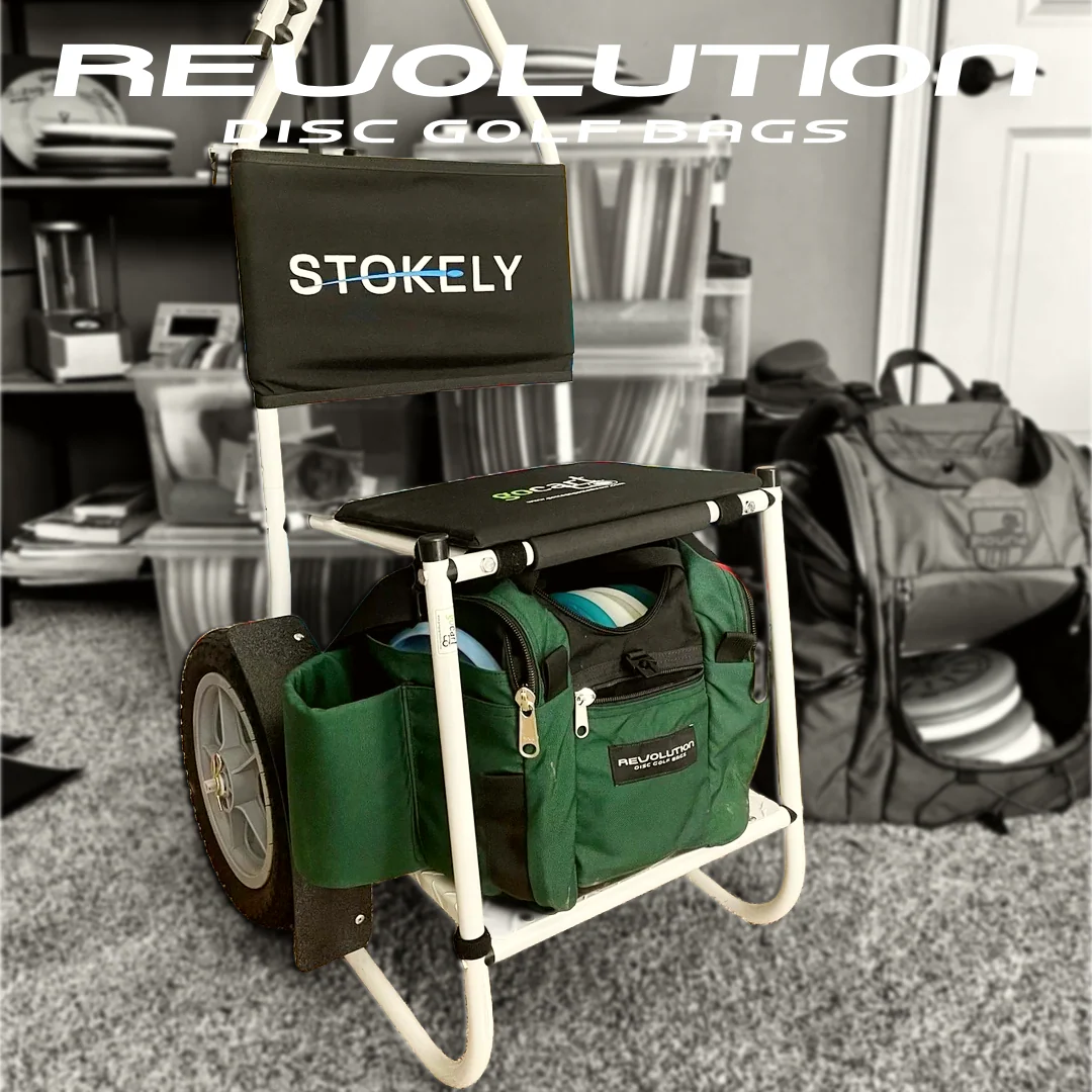 Revolution Mini Deluxe V3 Disc Golf Bag - Forest - Image 14