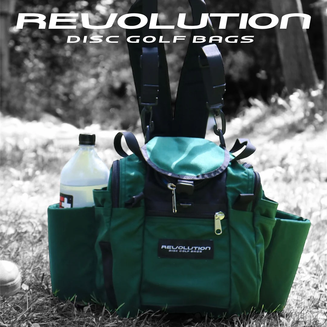 Revolution Mini Deluxe V3 Disc Golf Bag - Forest - Image 15