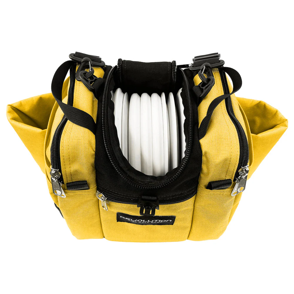 Revolution Mini Deluxe V3 Disc Golf Bag - Golden Dream - Image 3