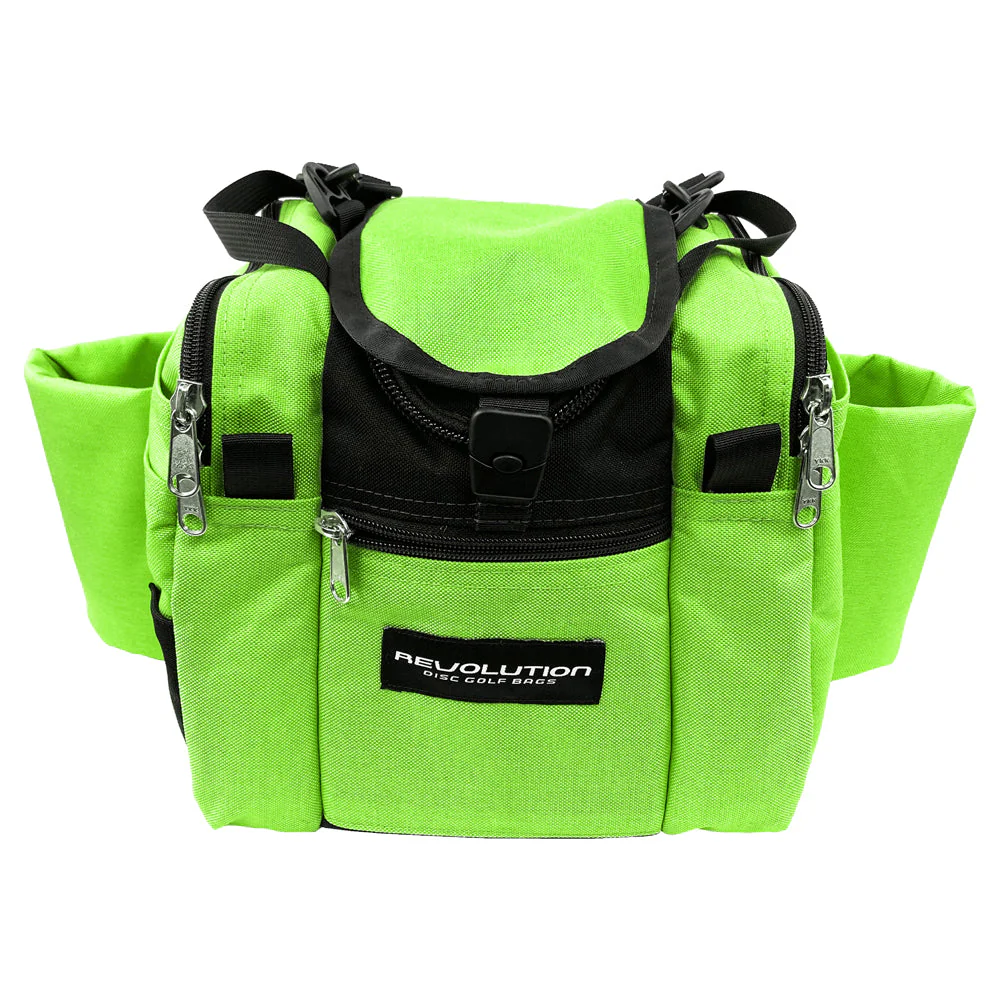 Revolution Mini Deluxe V3 Disc Golf Bag - Lime Green - Image 3