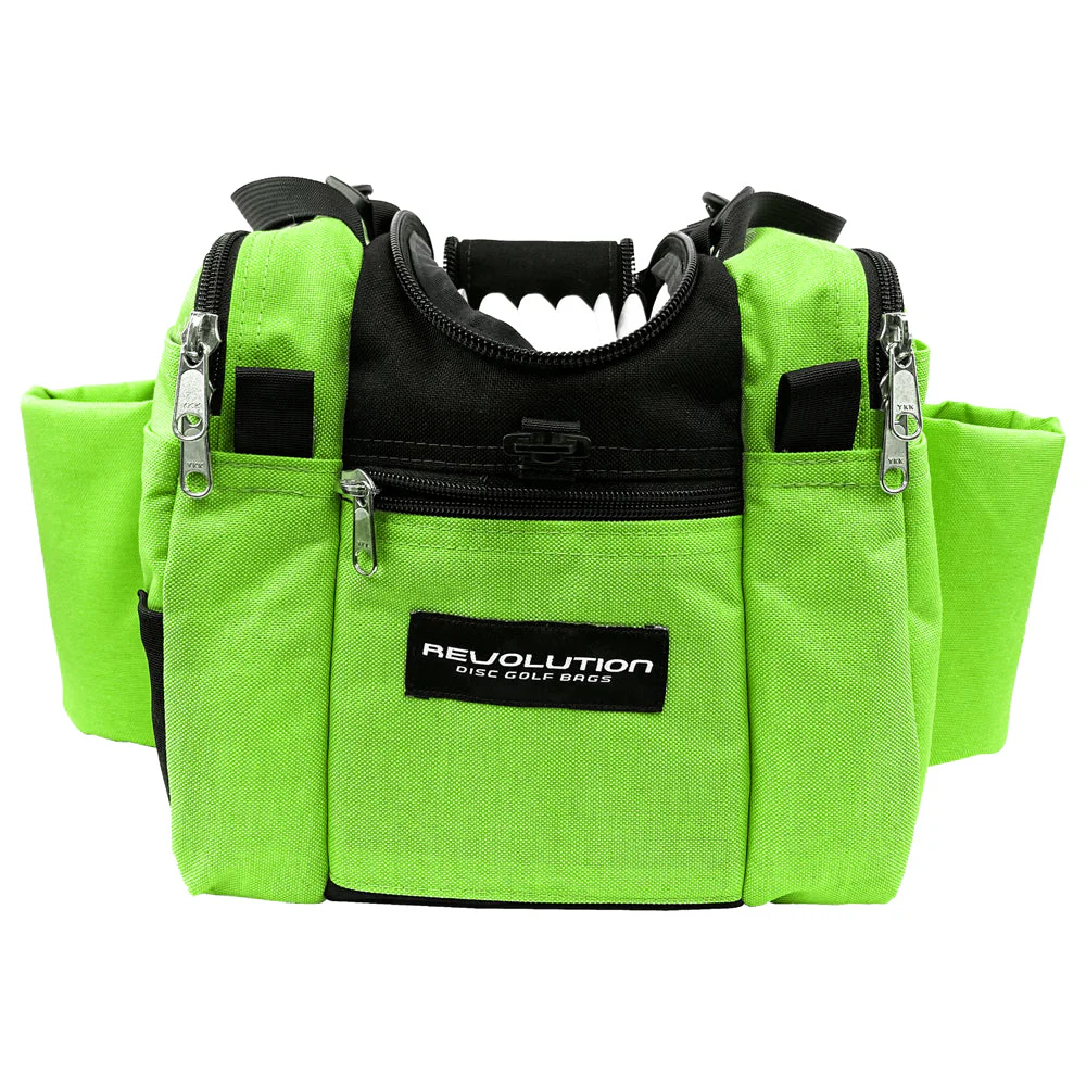 Revolution Mini Deluxe V3 Disc Golf Bag - Lime Green - Image 4