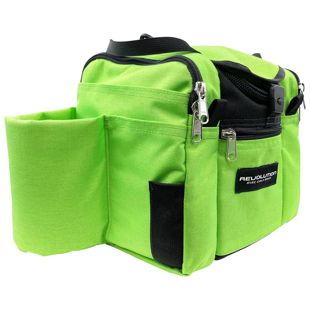 Revolution Mini Deluxe V3 Disc Golf Bag - Lime Green - Image 6