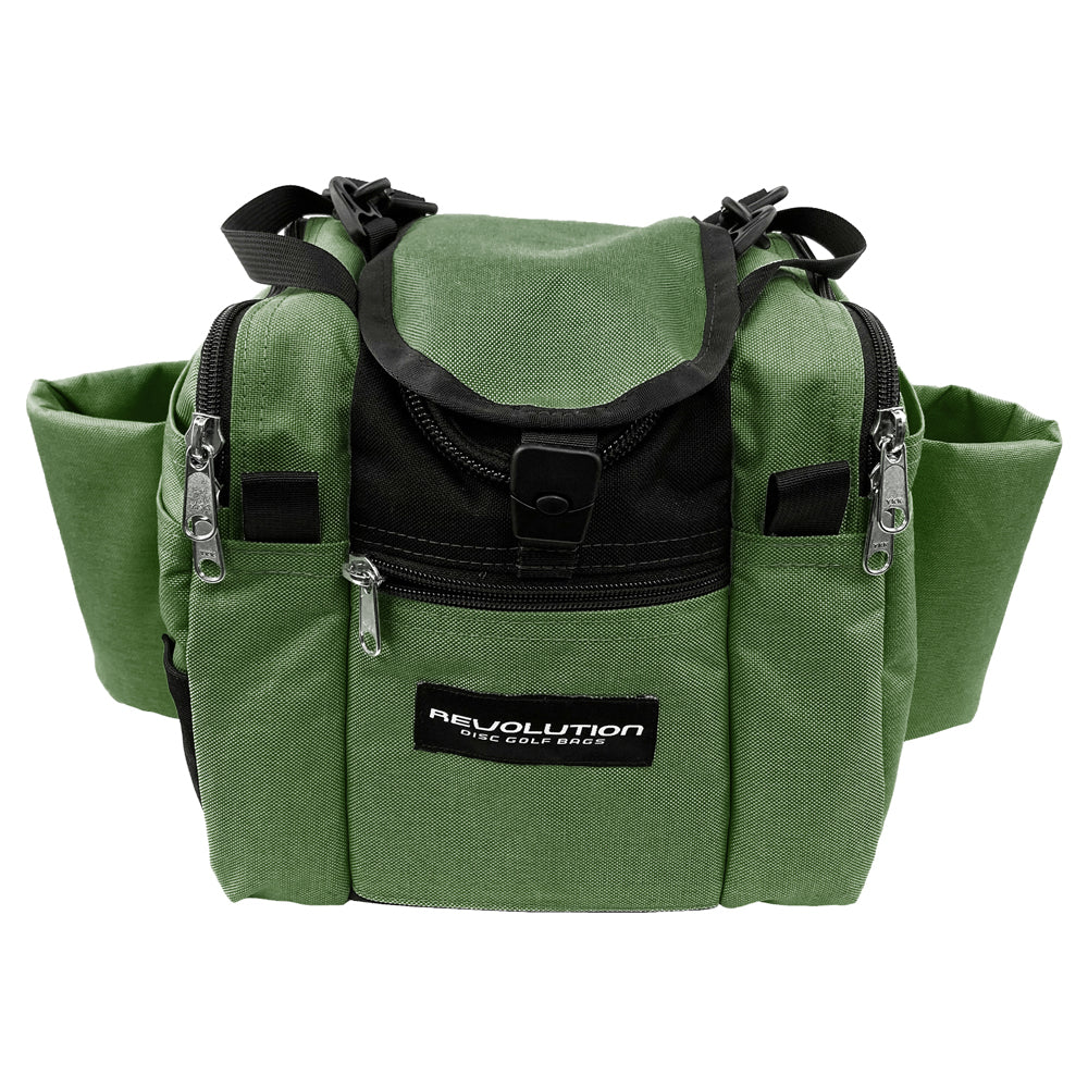 Revolution Mini Deluxe V3 Disc Golf Bag - Olive Green - Image 3