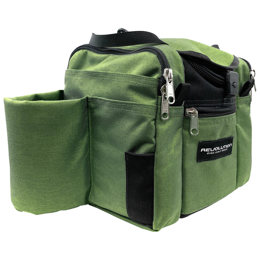 Revolution Mini Deluxe V3 Disc Golf Bag - Olive Green - Image 6