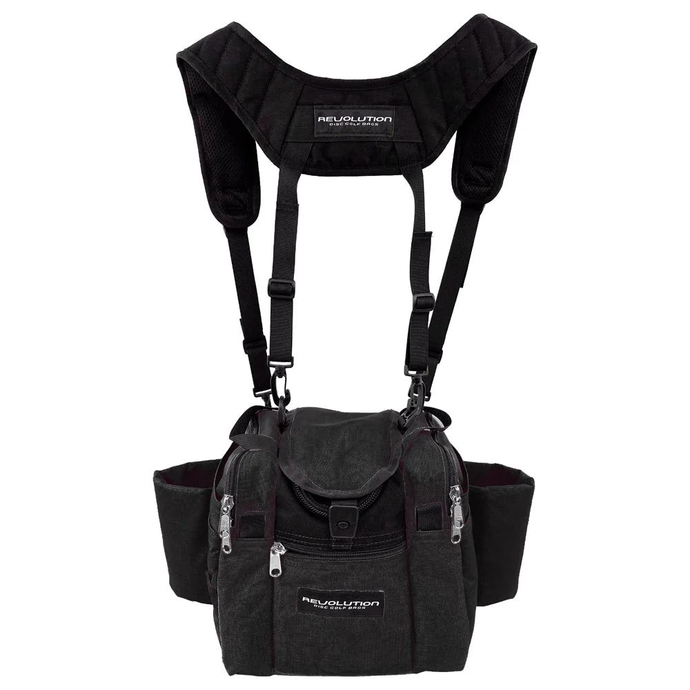 Revolution Mini Deluxe V3 Disc Golf Bag - Onyx - Image 2