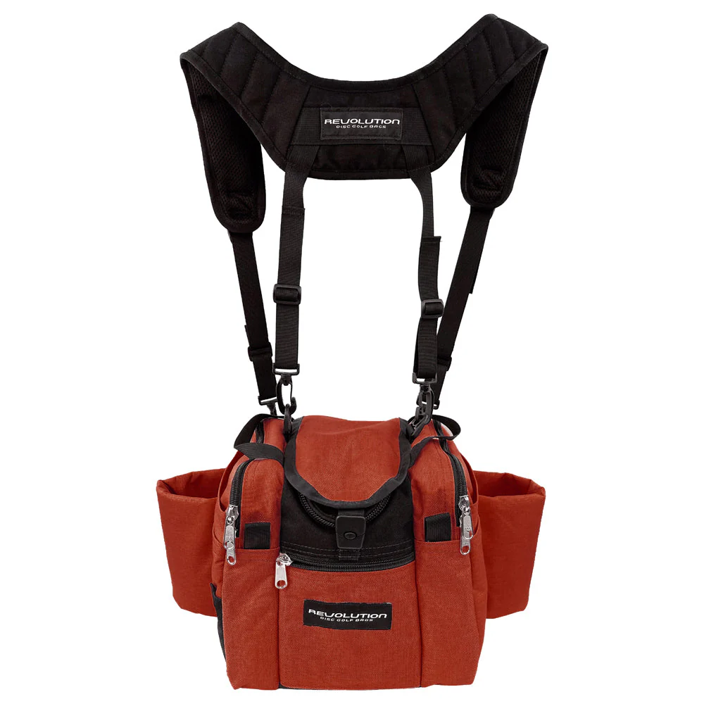 Revolution Mini Deluxe V3 Disc Golf Bag - Rust - Image 2