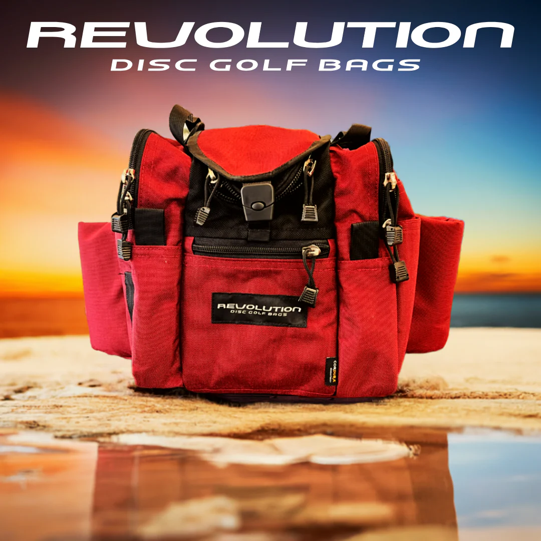 Revolution Mini Deluxe V3 Disc Golf Bag - Rust - Image 22