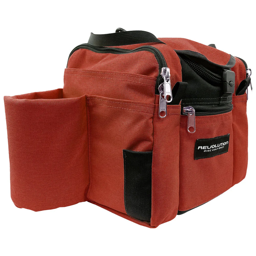 Revolution Mini Deluxe V3 Disc Golf Bag - Rust - Image 6