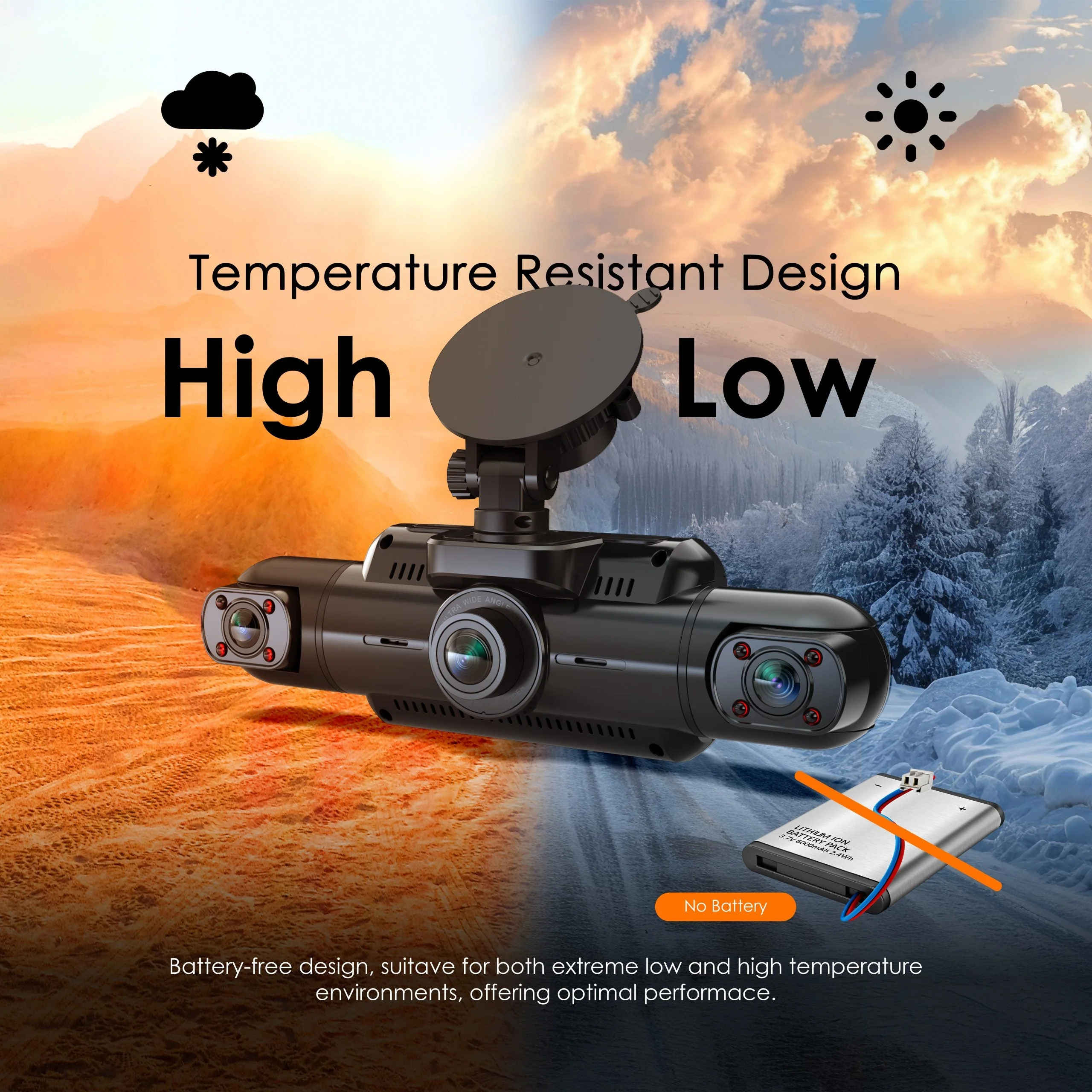 Rexing L4 Series 4-Channel Dash Cams with Ultra-Wide Angle, Wi-Fi, Night Vision, and GPS, App Control, Loop Recording, Collision Sensor - Image 8