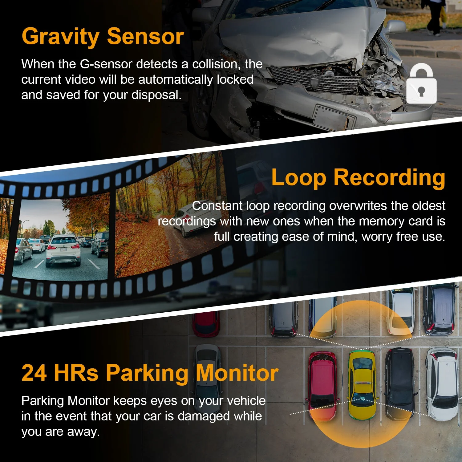 Rexing M2 Smart BSD ADAS Dual Mirror Dash Cam 1080p (Front+Rear) with GPS - Image 7
