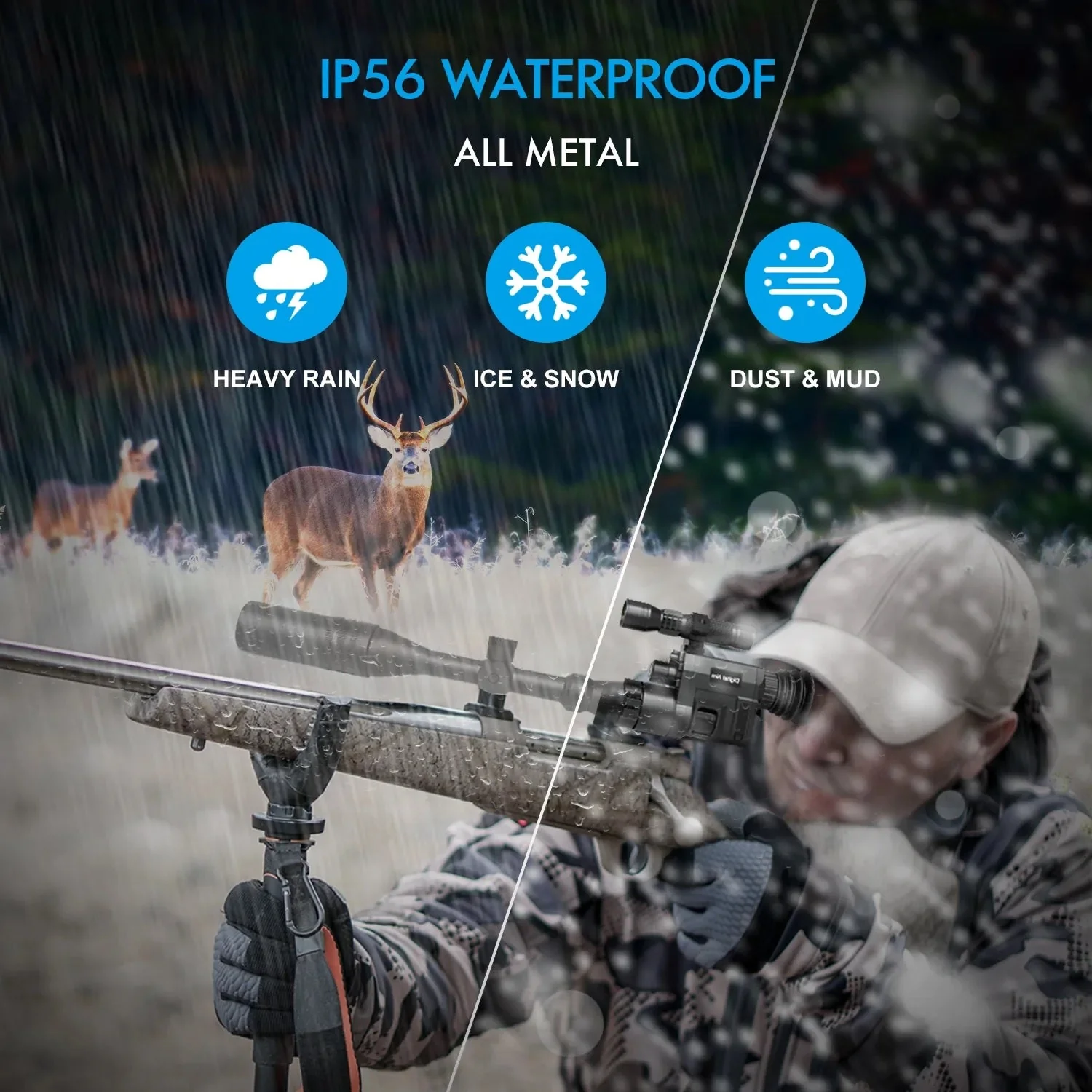 Rexing NVS1 Digital Infrared Night Vision Scope Camera HD Video Recording with Wi-Fi - Image 5