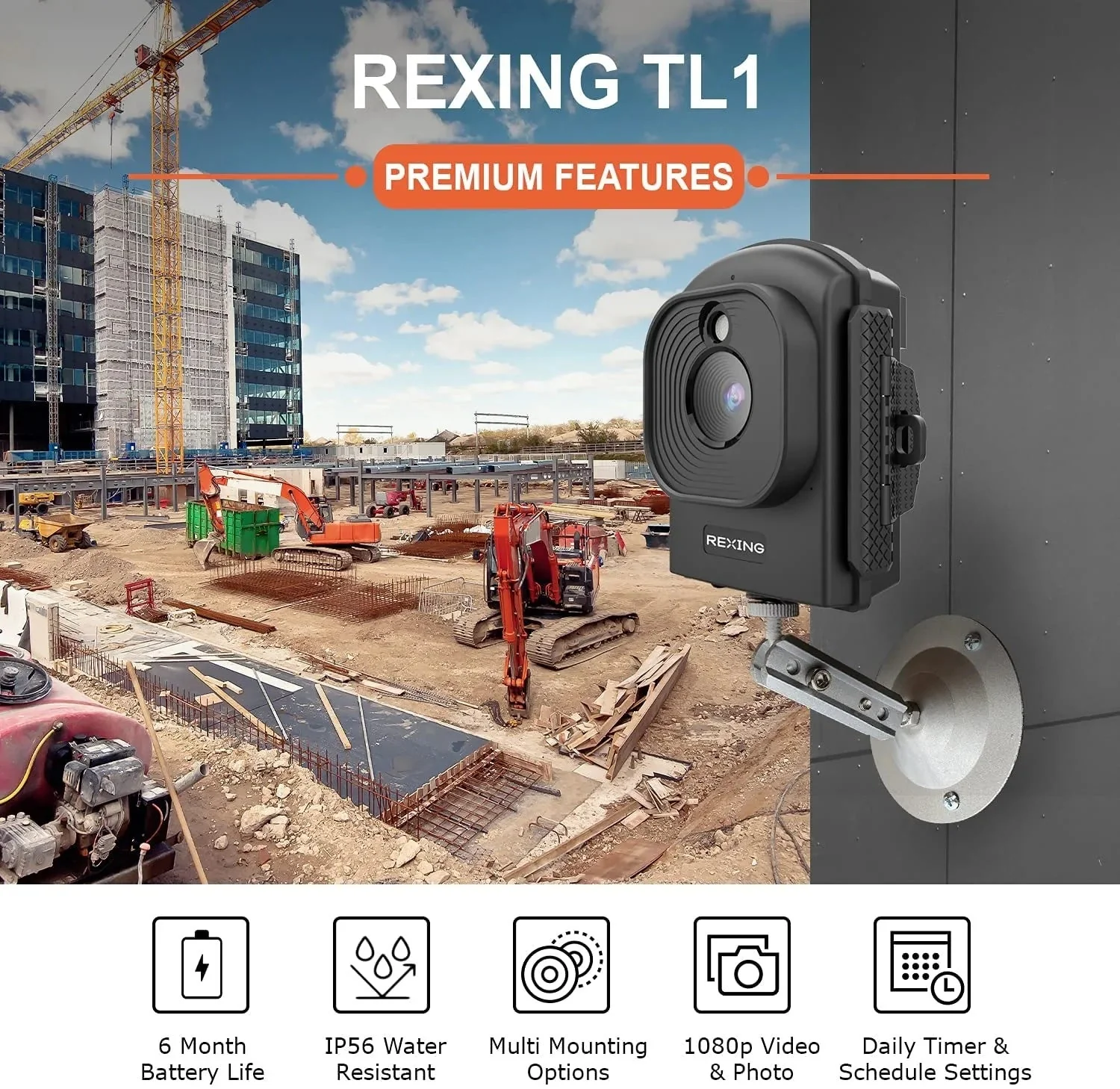 Rexing TL1 Time-Lapse Camera 1920×1080 Full HD - Image 5