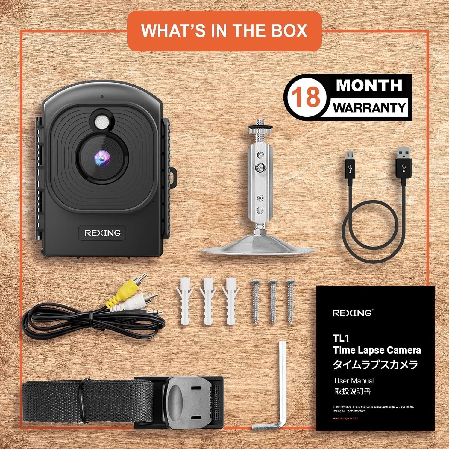Rexing TL1 Time-Lapse Camera 1920×1080 Full HD - Image 8