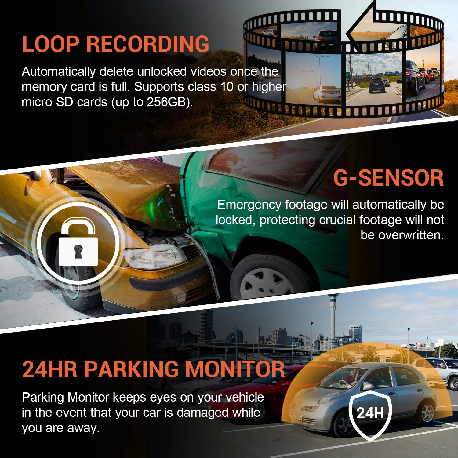 Rexing V1P 4K Dual Channel Dash Cam 4K+1080p with Wi-Fi - Image 6