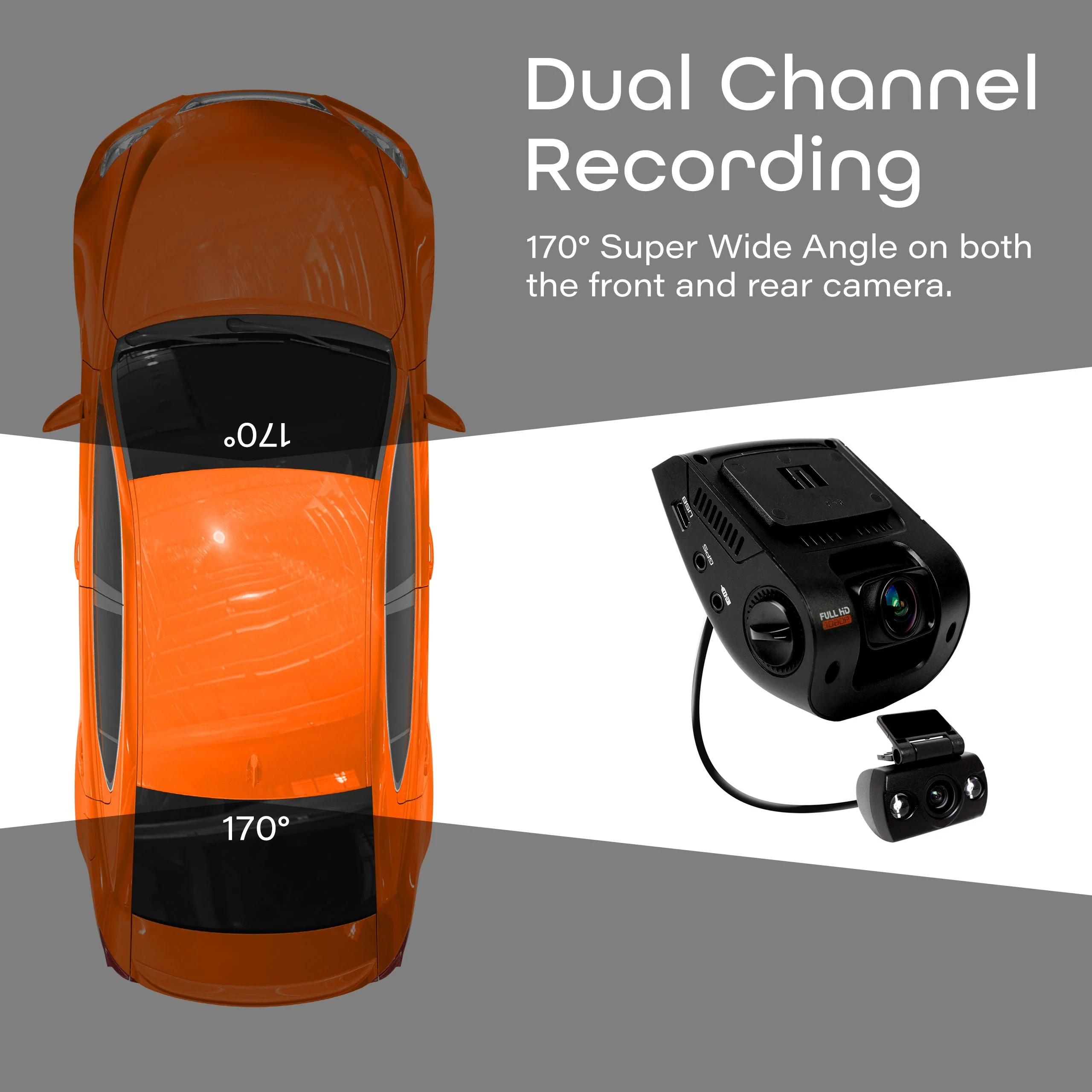 Rexing V1P 4K Dual Channel Dash Cam 4K+1080p with Wi-Fi - Image 8