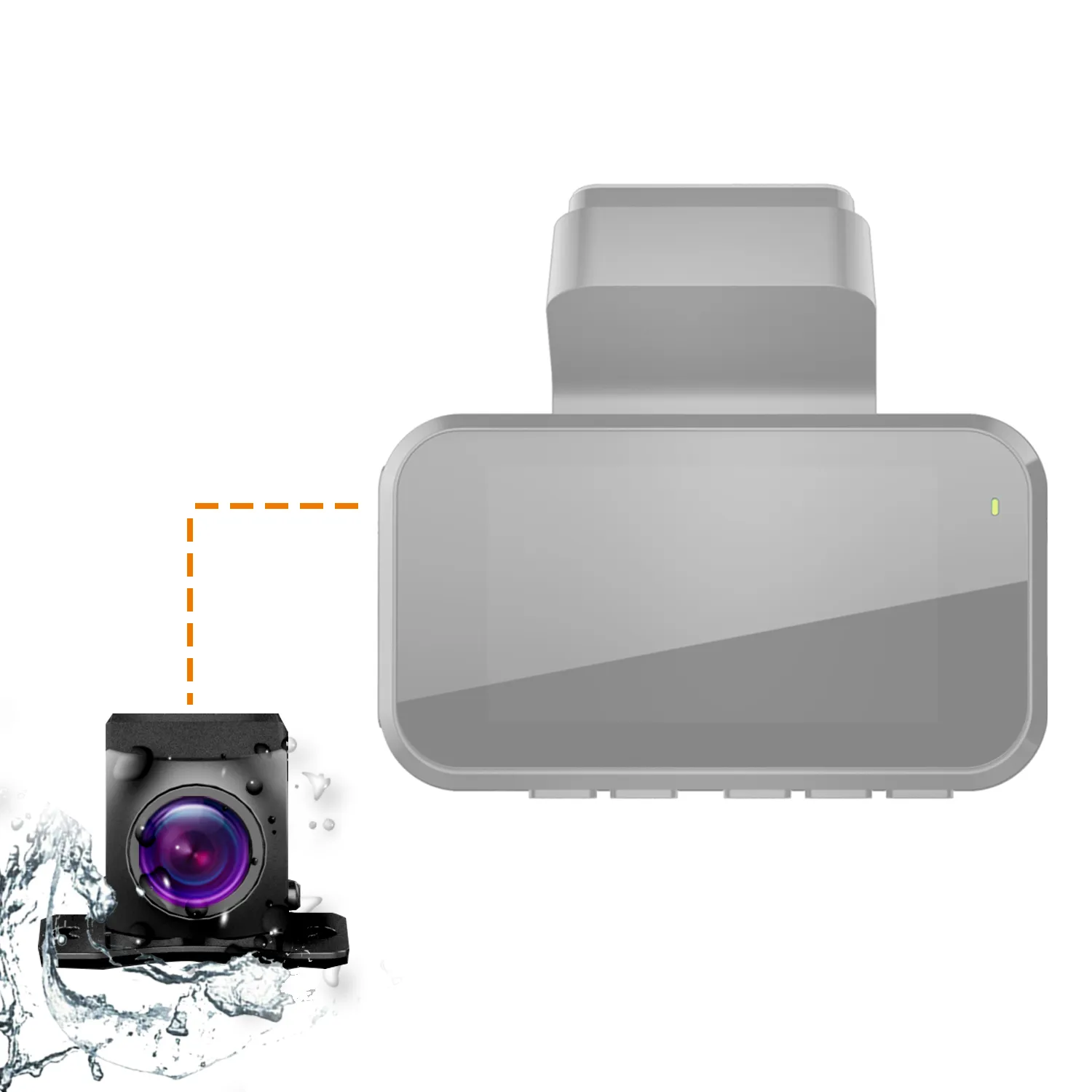 Rexing V55 Dash Cam – 4K Modular Capabilities, 5.0 GHz Wi-Fi, and GPS Car Dash Camera Recorder - Image 10