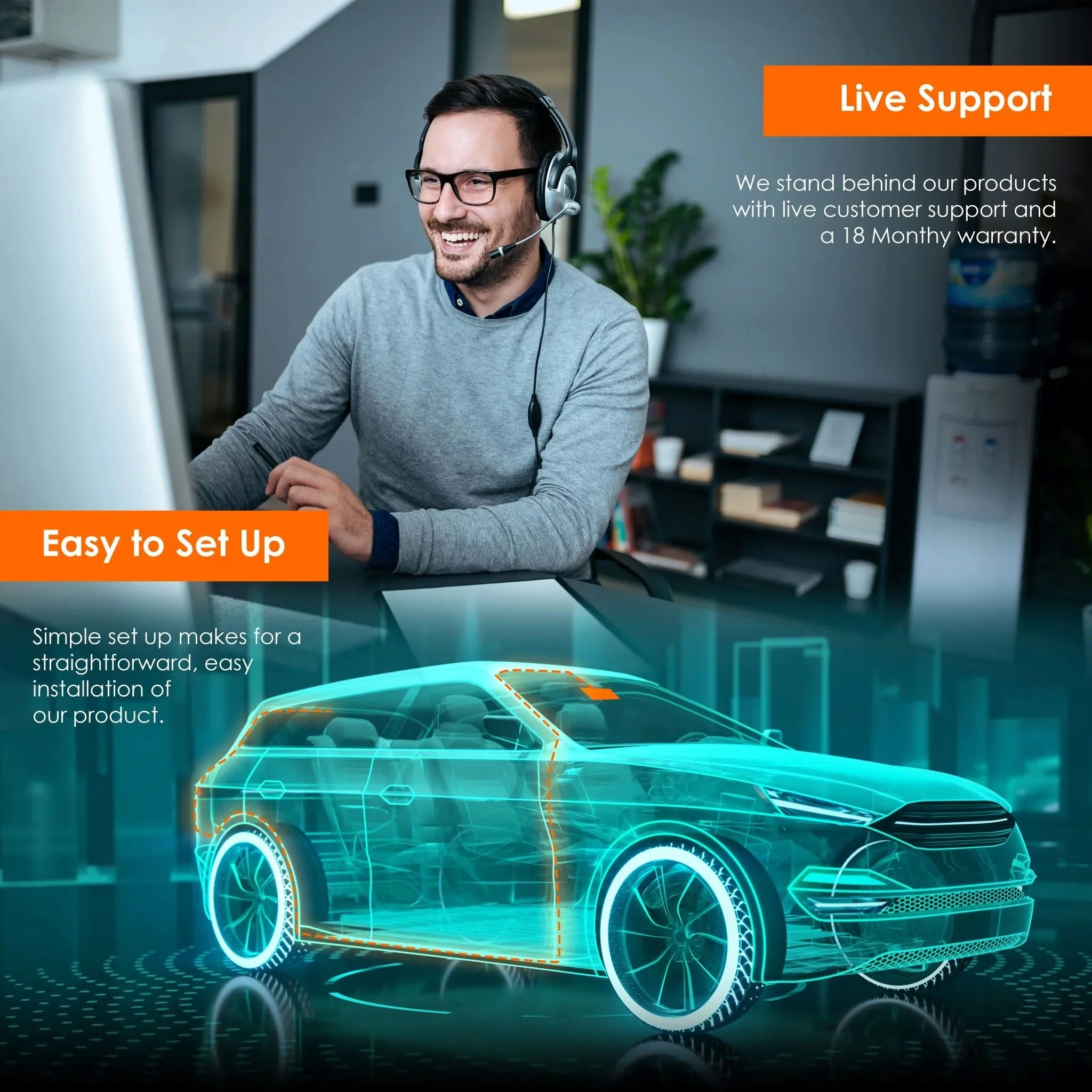 Rexing V55 Dash Cam – 4K Modular Capabilities, 5.0 GHz Wi-Fi, and GPS Car Dash Camera Recorder - Image 8