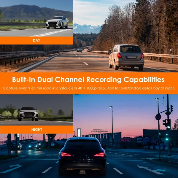 REXING Wireless Multimedia Receiver RoadMate CPDuo – CarPlay + Android Auto + Dash Cam Feature - Image 3