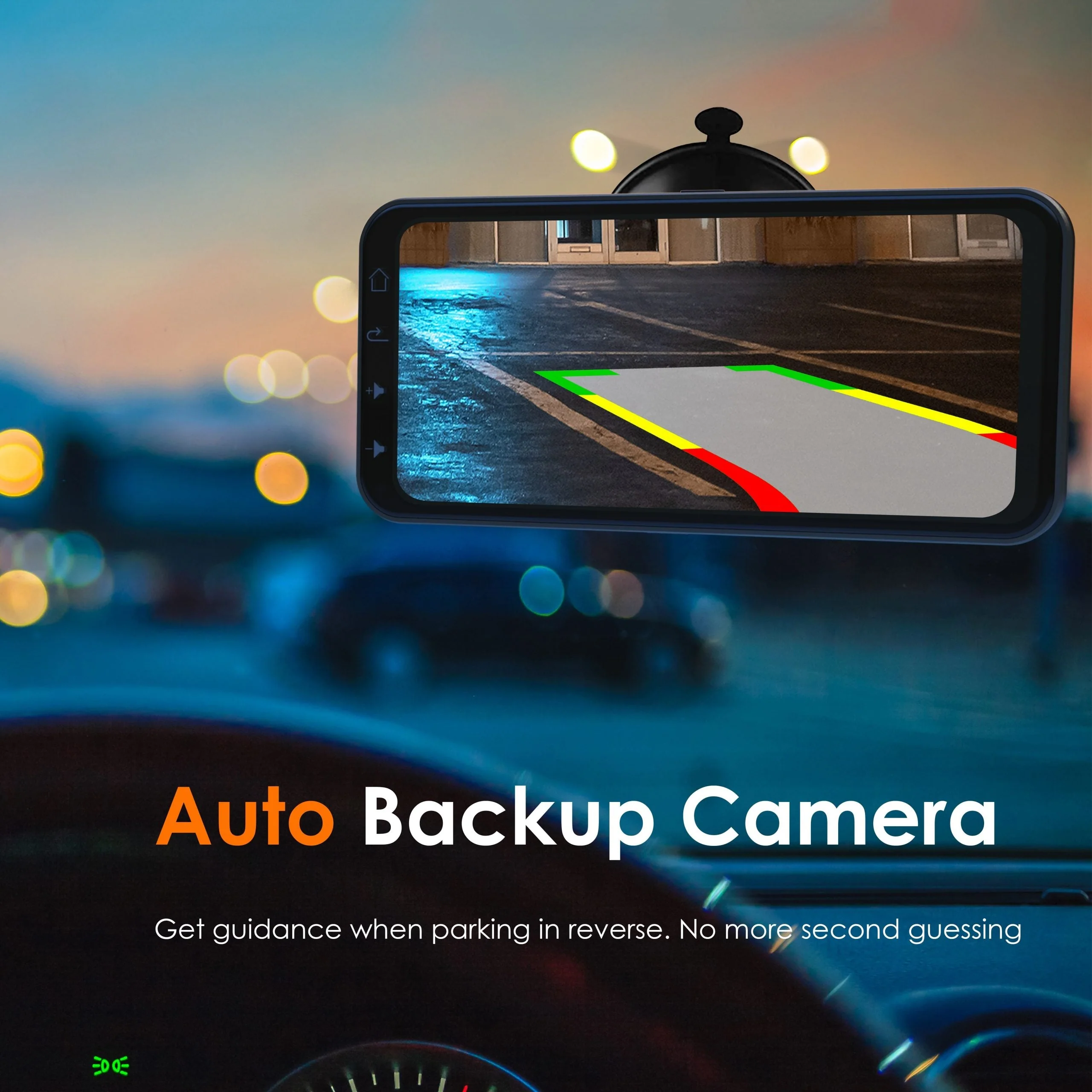 REXING Wireless Multimedia Receiver RoadMate CPDuo – CarPlay + Android Auto + Dash Cam Feature - Image 4