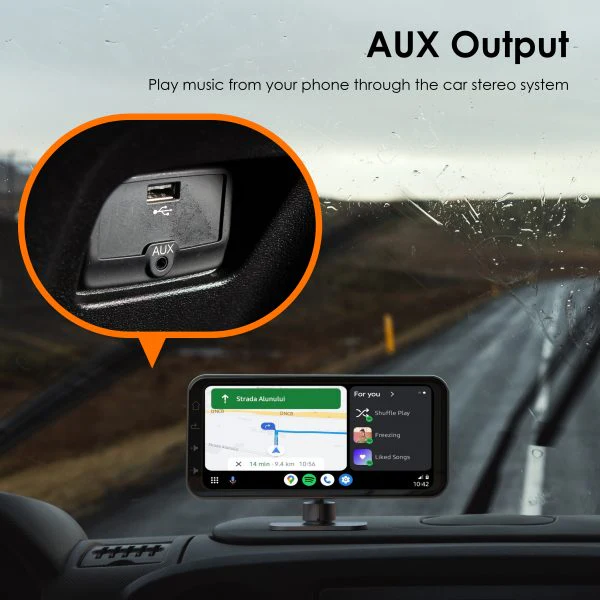 REXING Wireless Multimedia Receiver RoadMate CPStream – CarPlay + Android Auto - Image 6