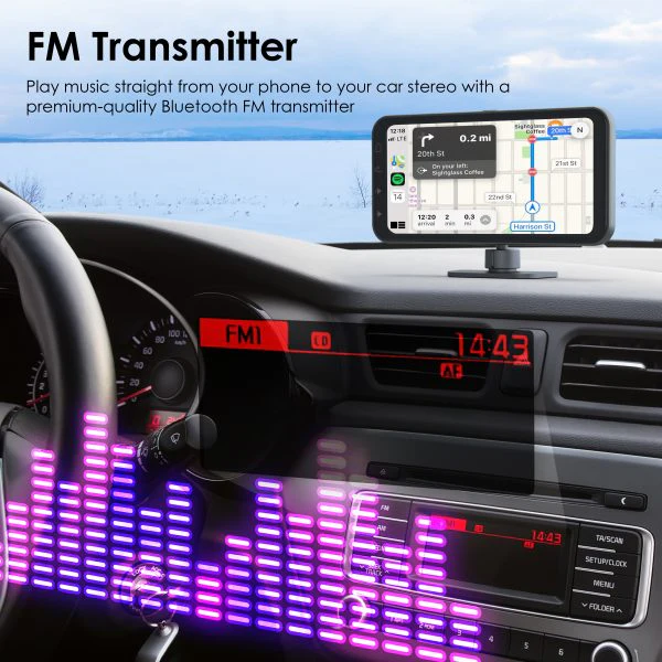 REXING Wireless Multimedia Receiver RoadMate CPStream – CarPlay + Android Auto - Image 7