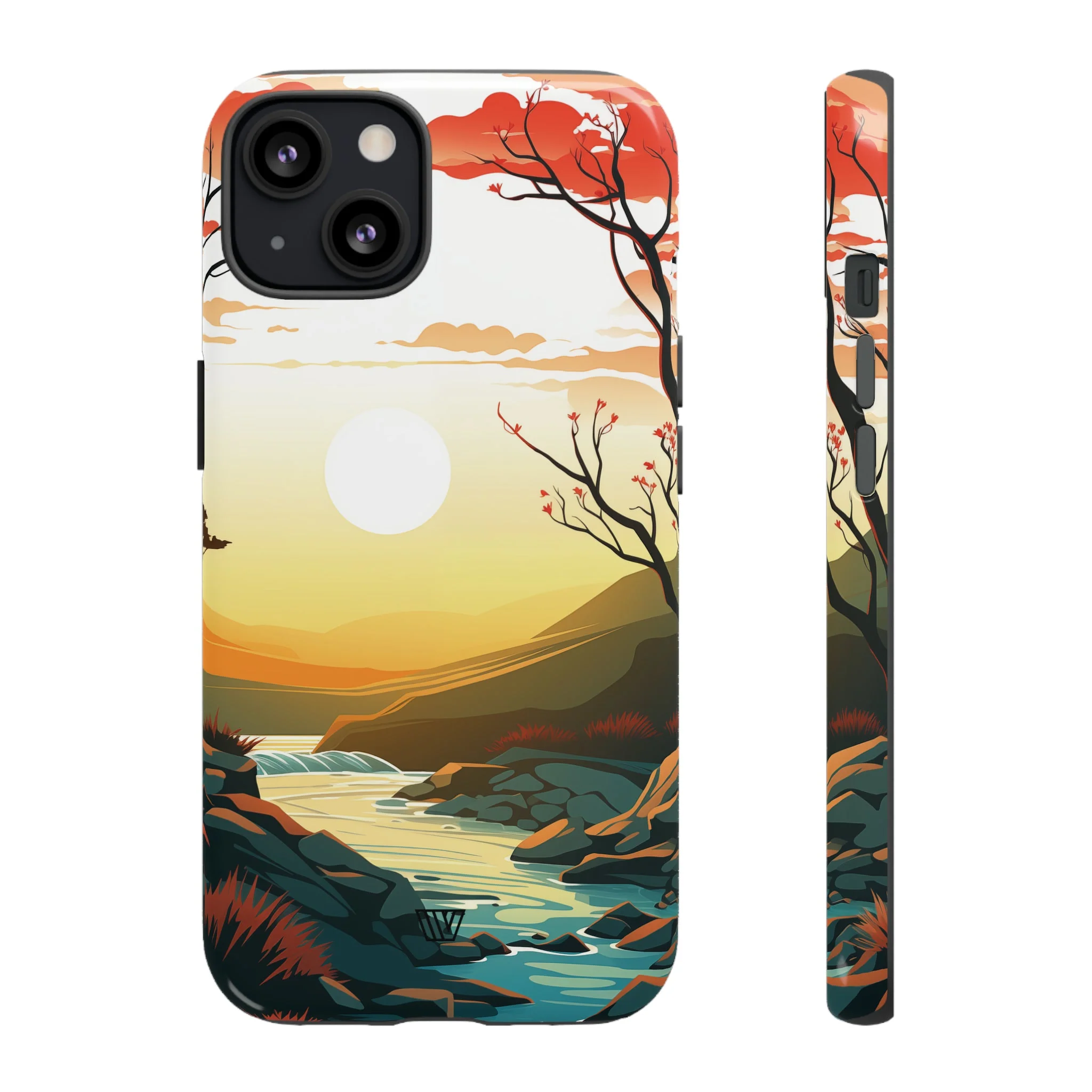 RIVER SUNSET | Tough Phone Case - Image 17