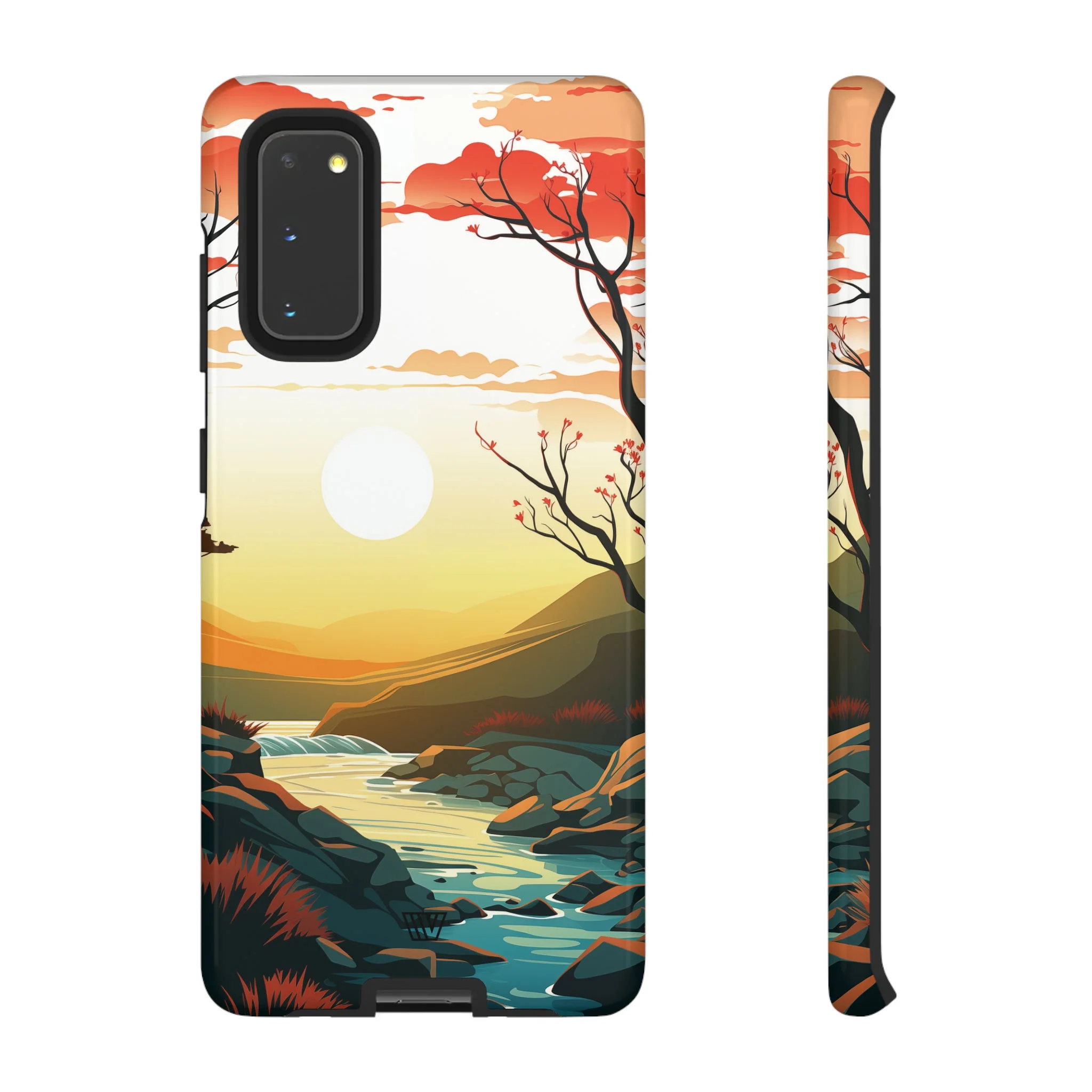RIVER SUNSET | Tough Phone Case - Image 3