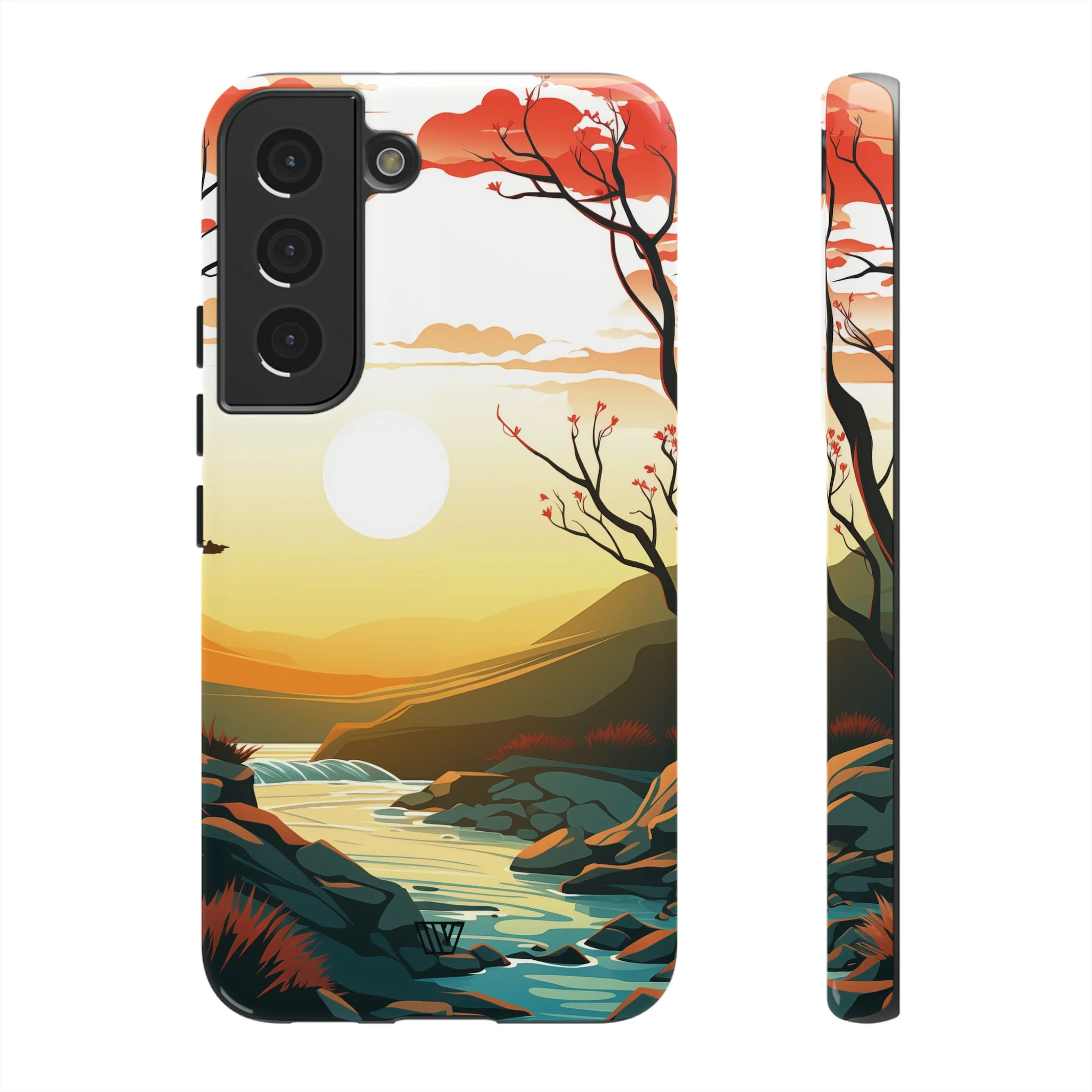 RIVER SUNSET | Tough Phone Case - Image 35