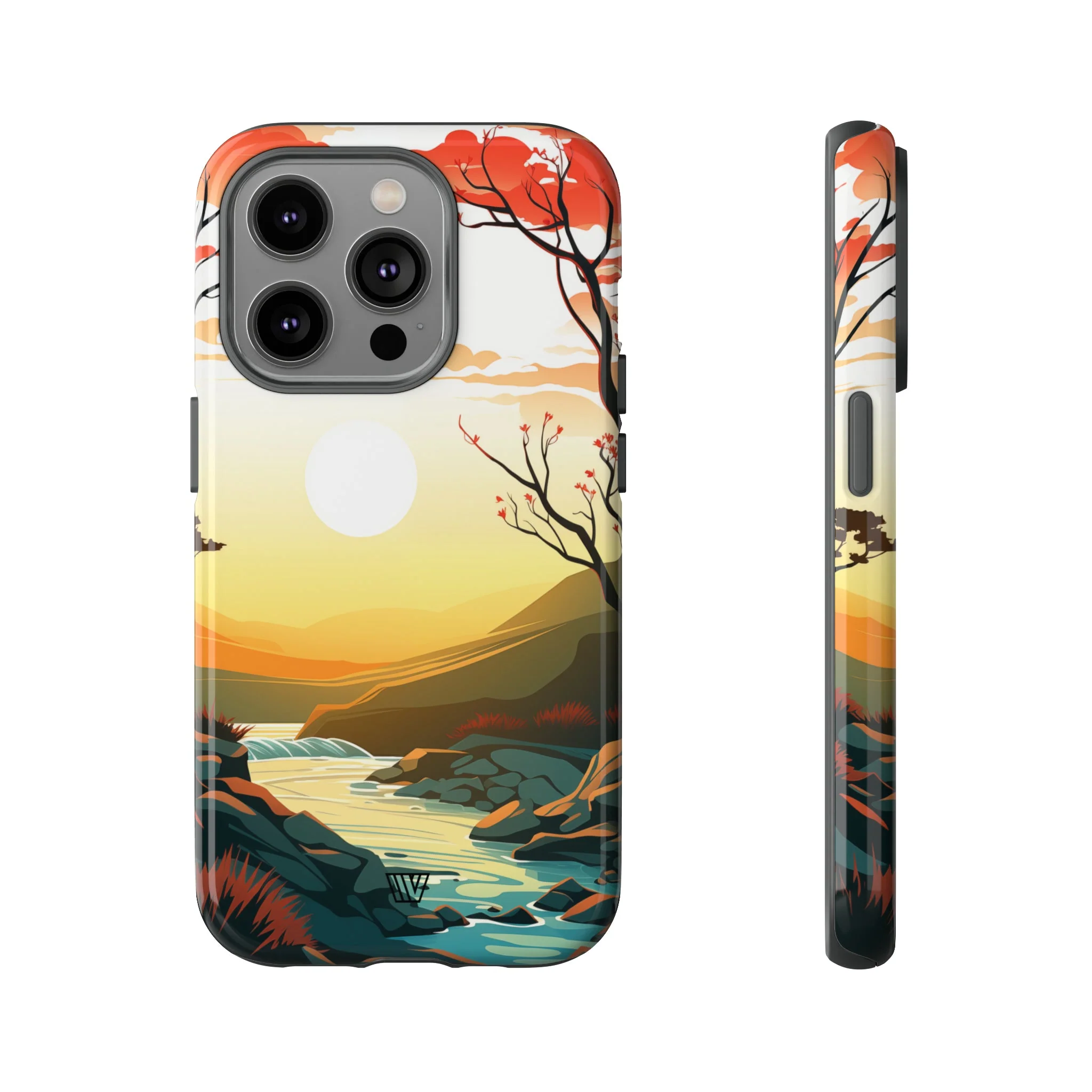 RIVER SUNSET | Tough Phone Case - Image 43